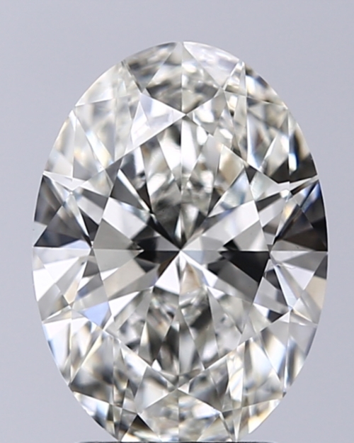 Oval 2.50ct G VVS2