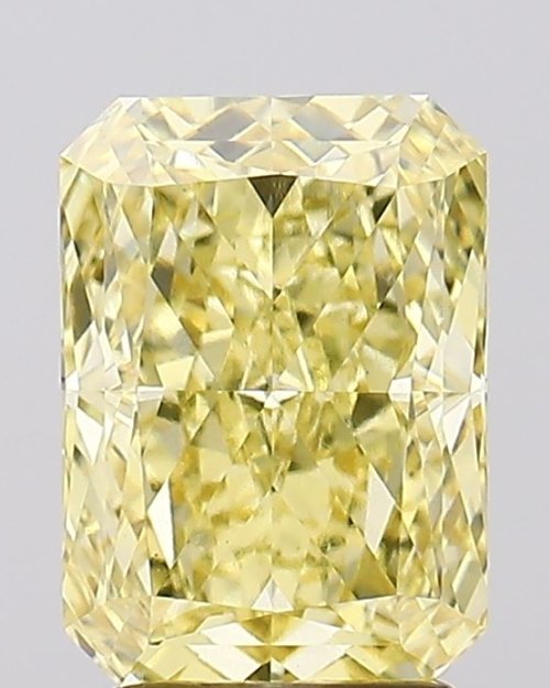 Radiant 3.27ct Fancy Intense Yellow VS1