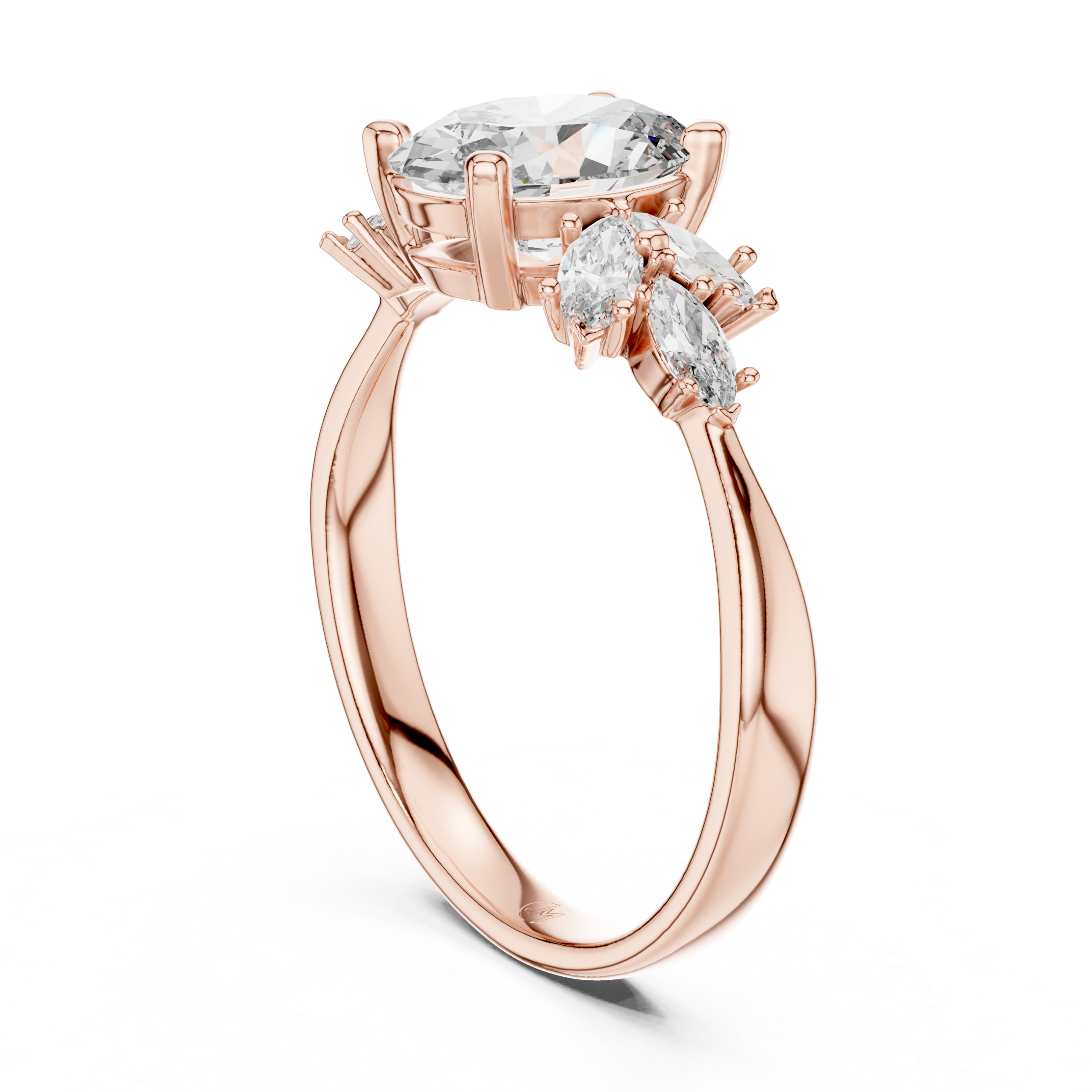 Celestial Bloom Ring Design - Image 2