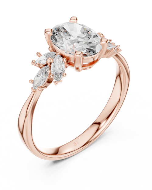 Celestial Bloom Ring Design