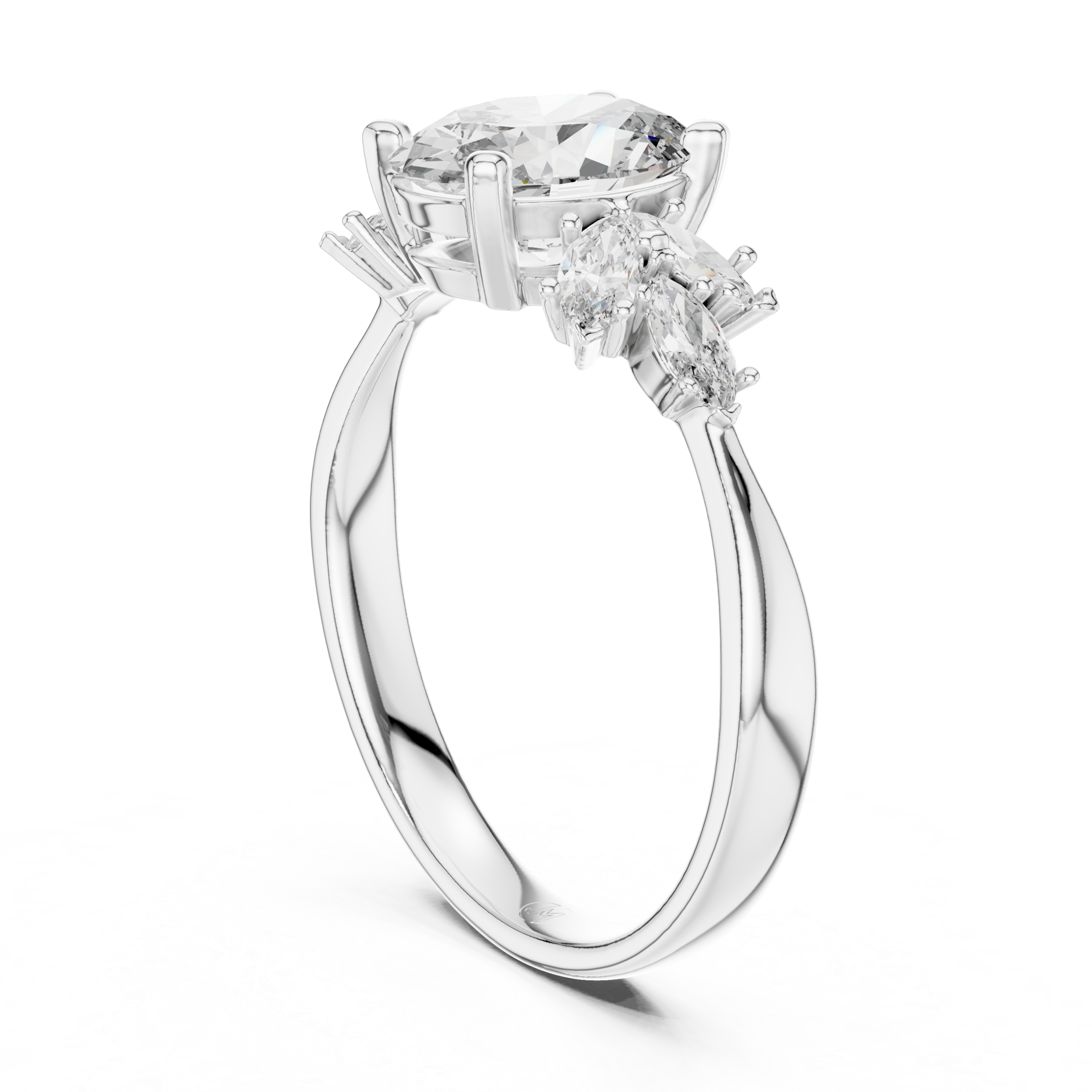 Celestial Bloom Ring Design - Image 3