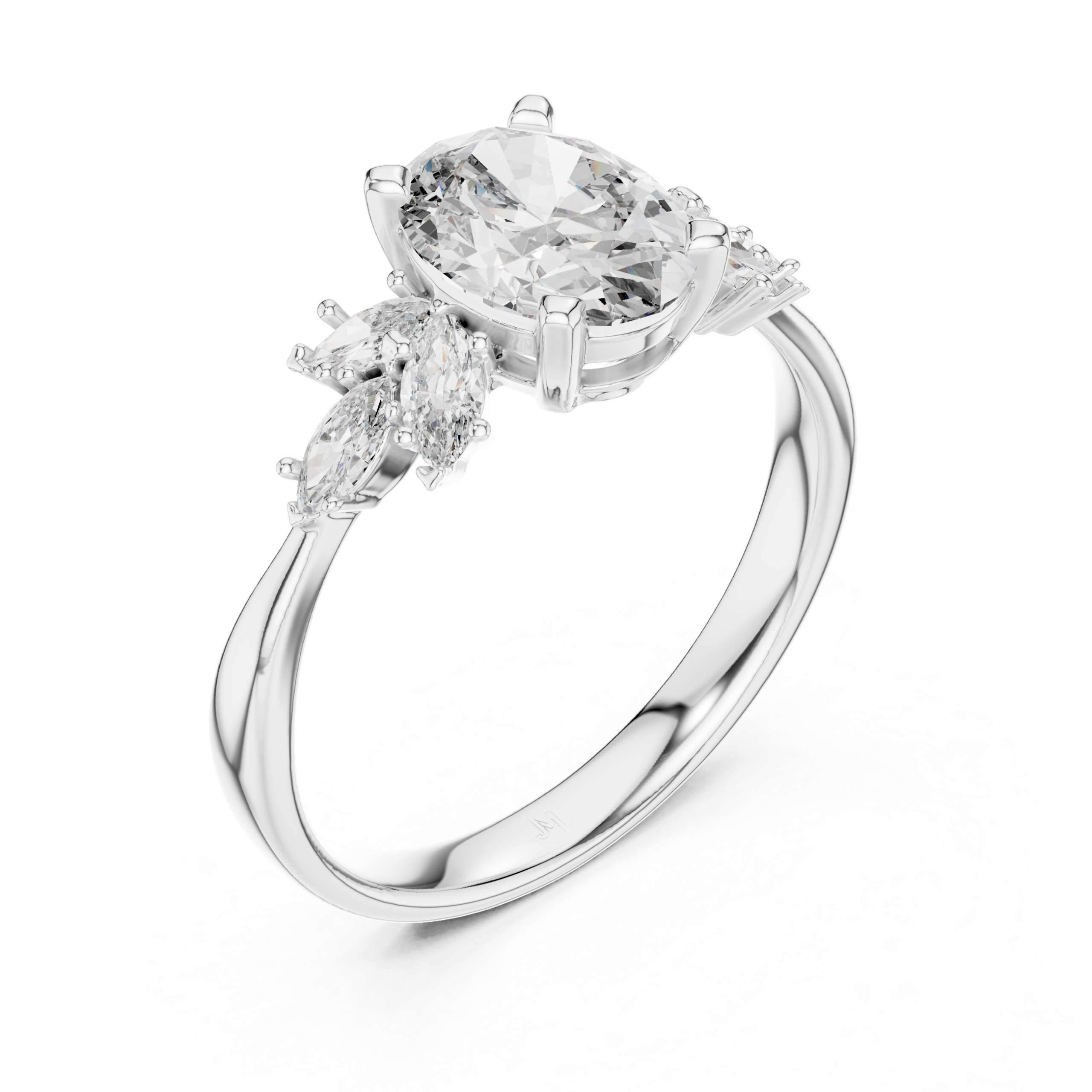 Celestial Bloom Ring Design - Image 4
