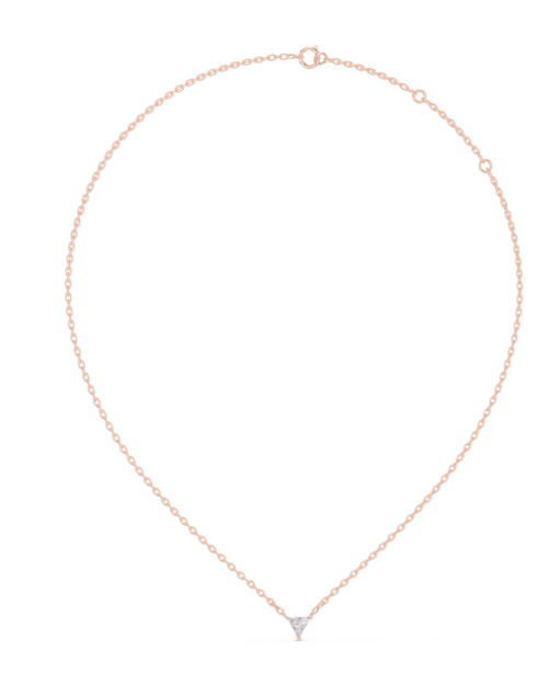 Triangle Diamond Pendant Design
