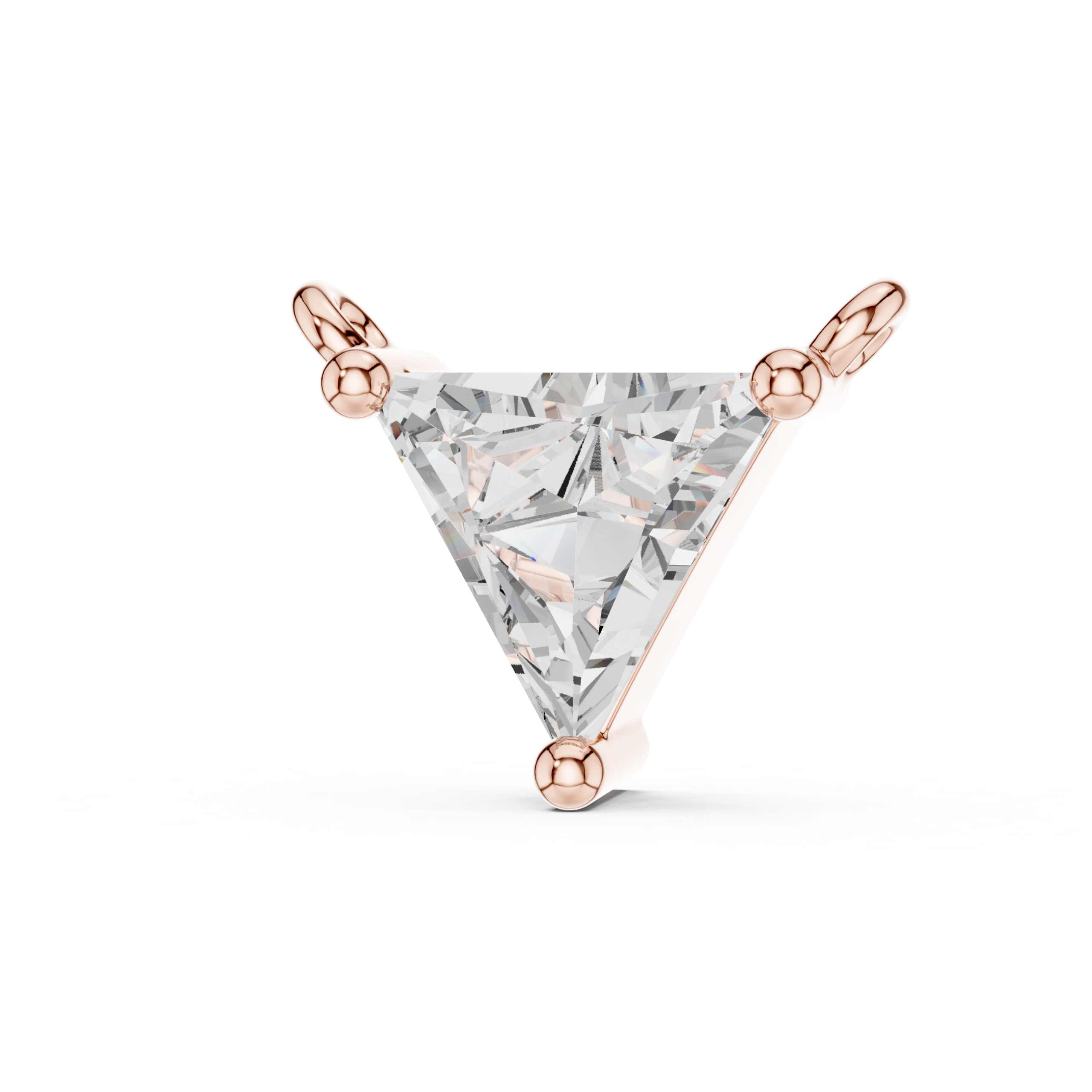 Triangle Diamond Pendant Design - Image 2