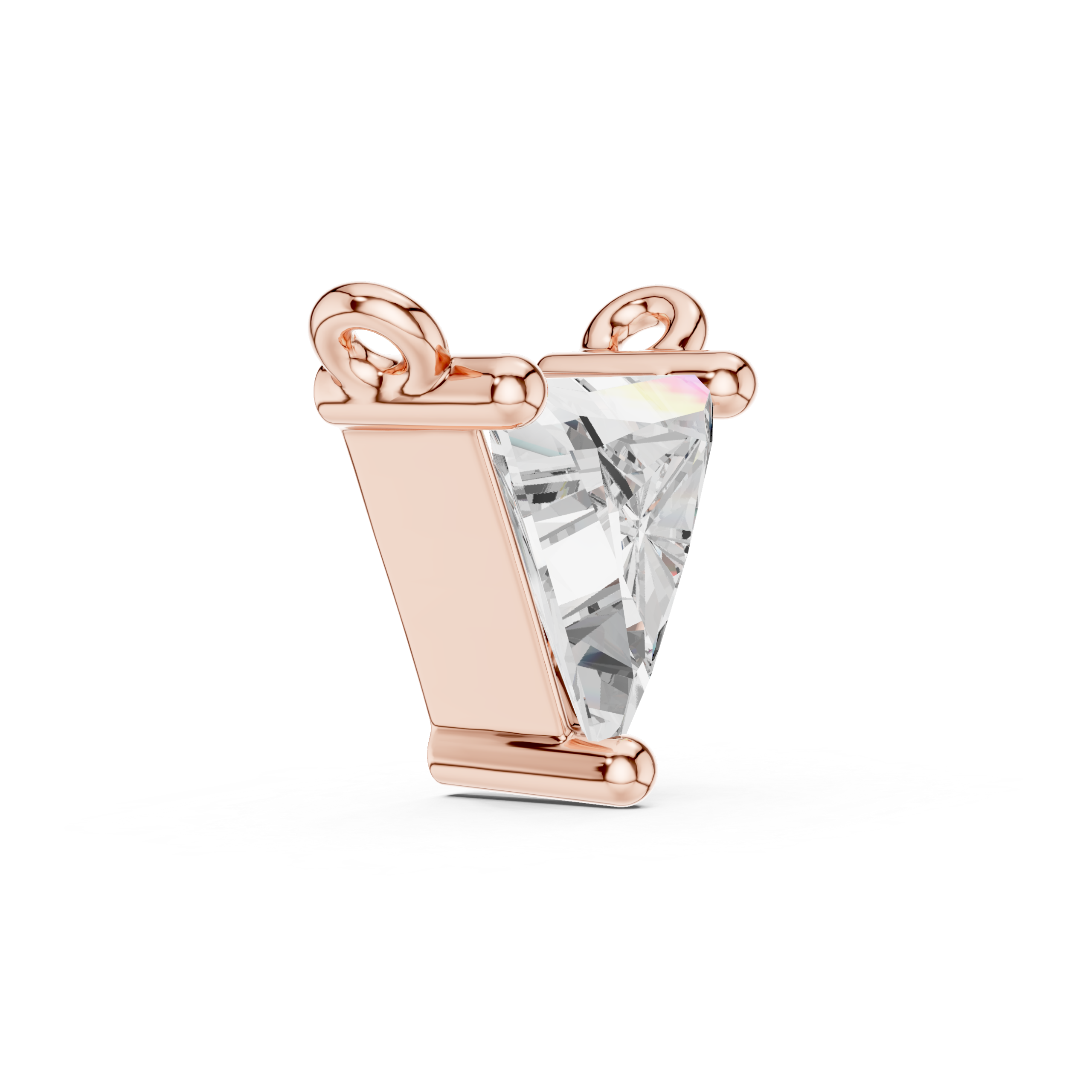 Triangle Diamond Pendant Design - Image 3