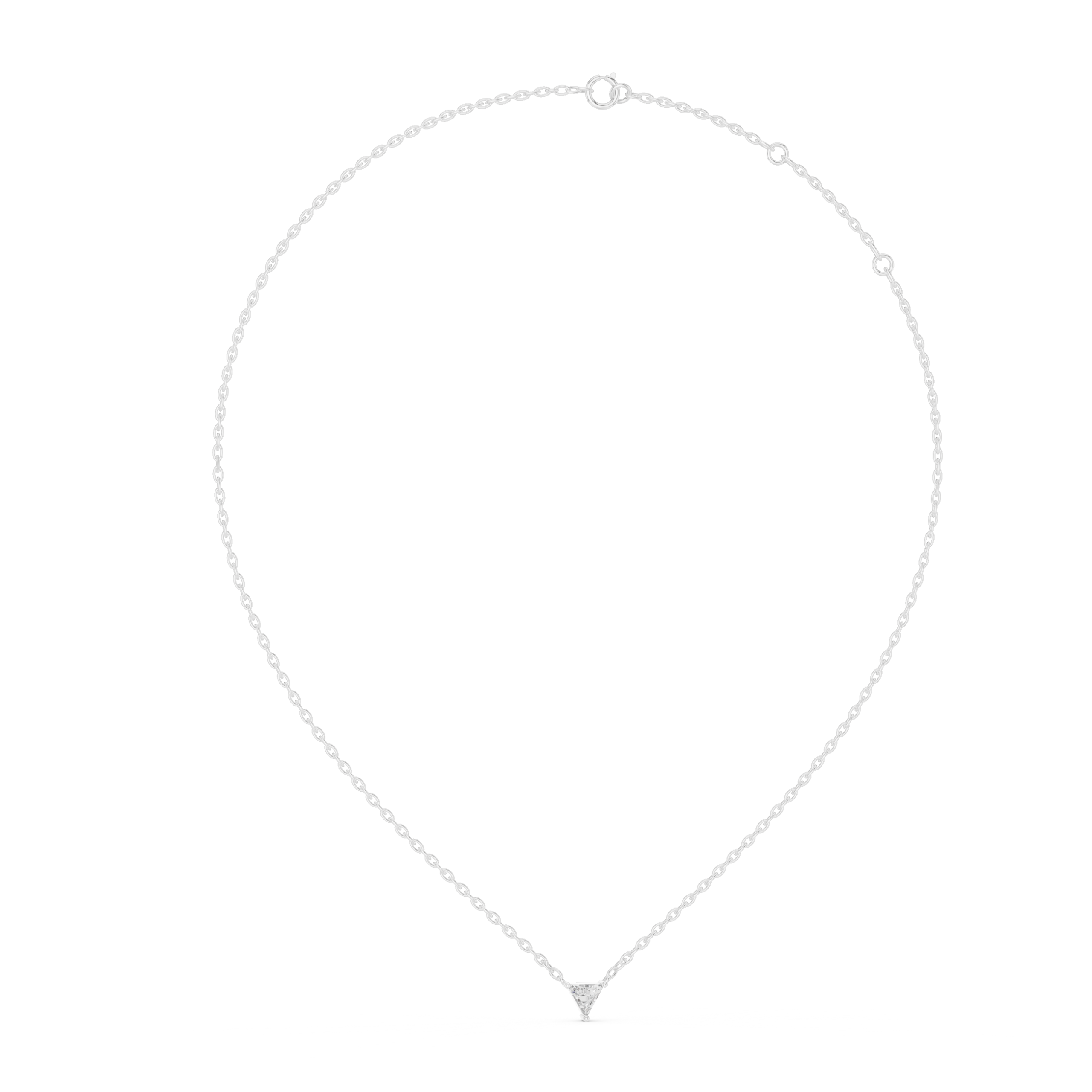 Triangle Diamond Pendant Design - Image 5