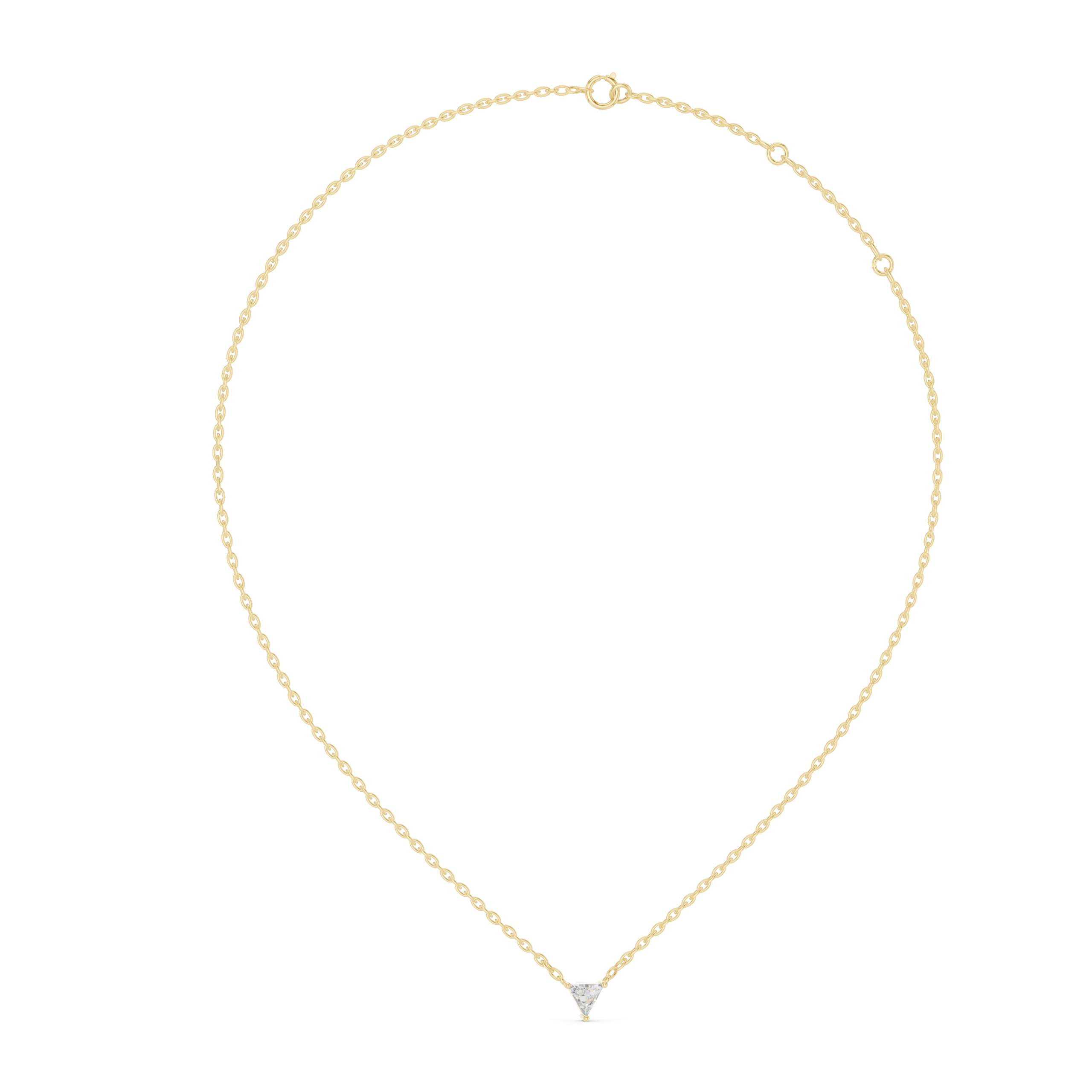 Triangle Diamond Pendant Design - Image 9