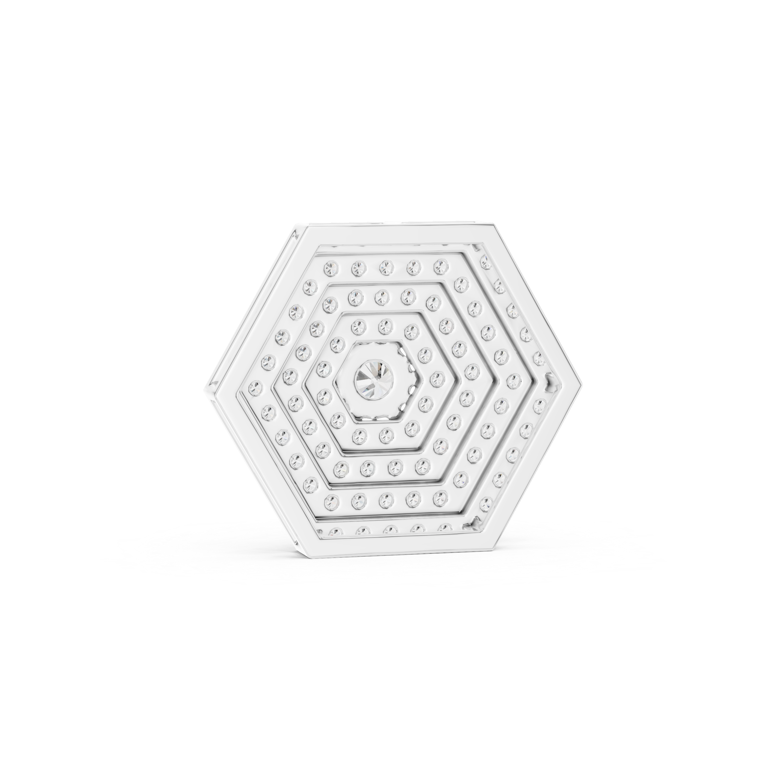 Hexagon Diamond Pendant Design - Image 8
