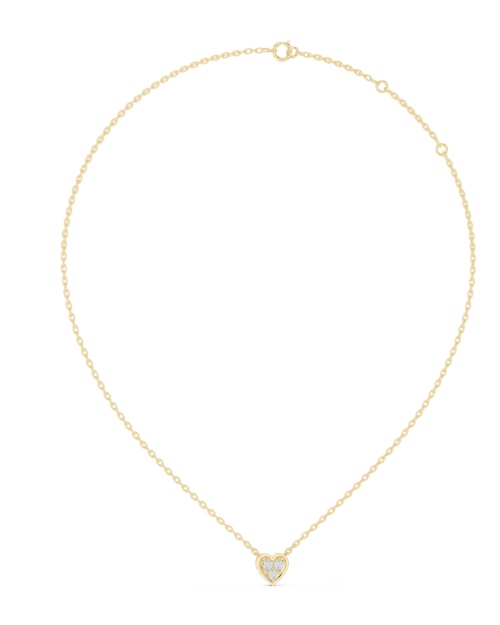 Trinity Heart Diamond Pendant