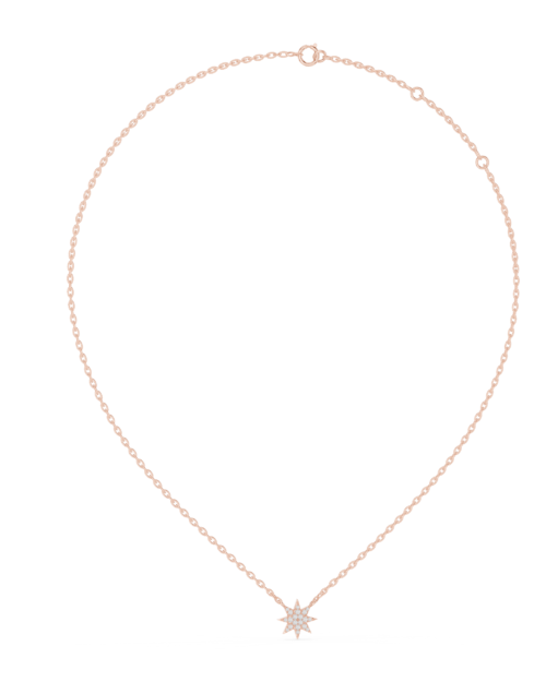Celestial Star Diamond Pendant