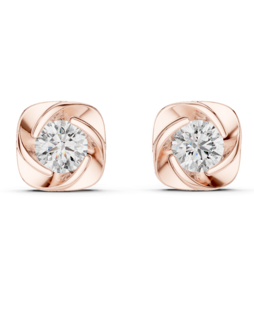 Infinity Bloom Stud Earrings Design