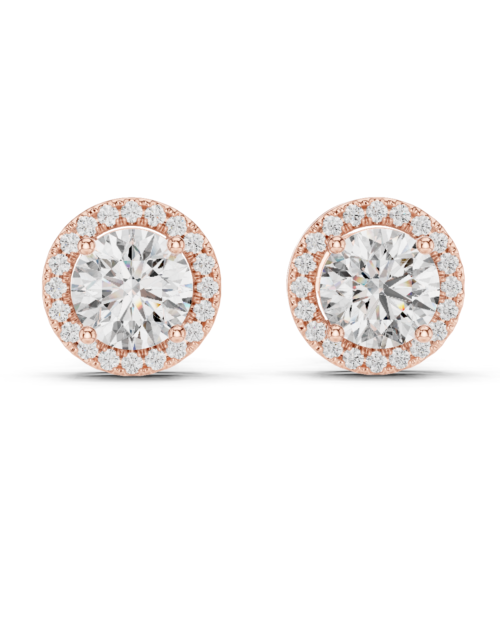 Celestial Halo Stud Earrings Design