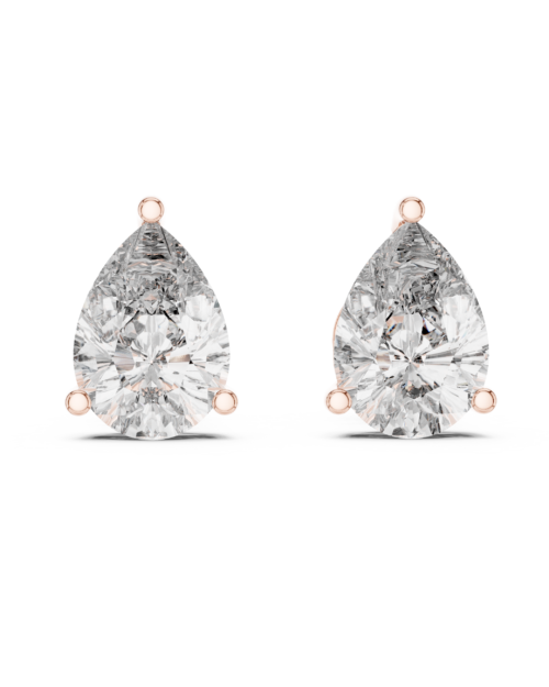 Pear Royale Stud Earrings Design