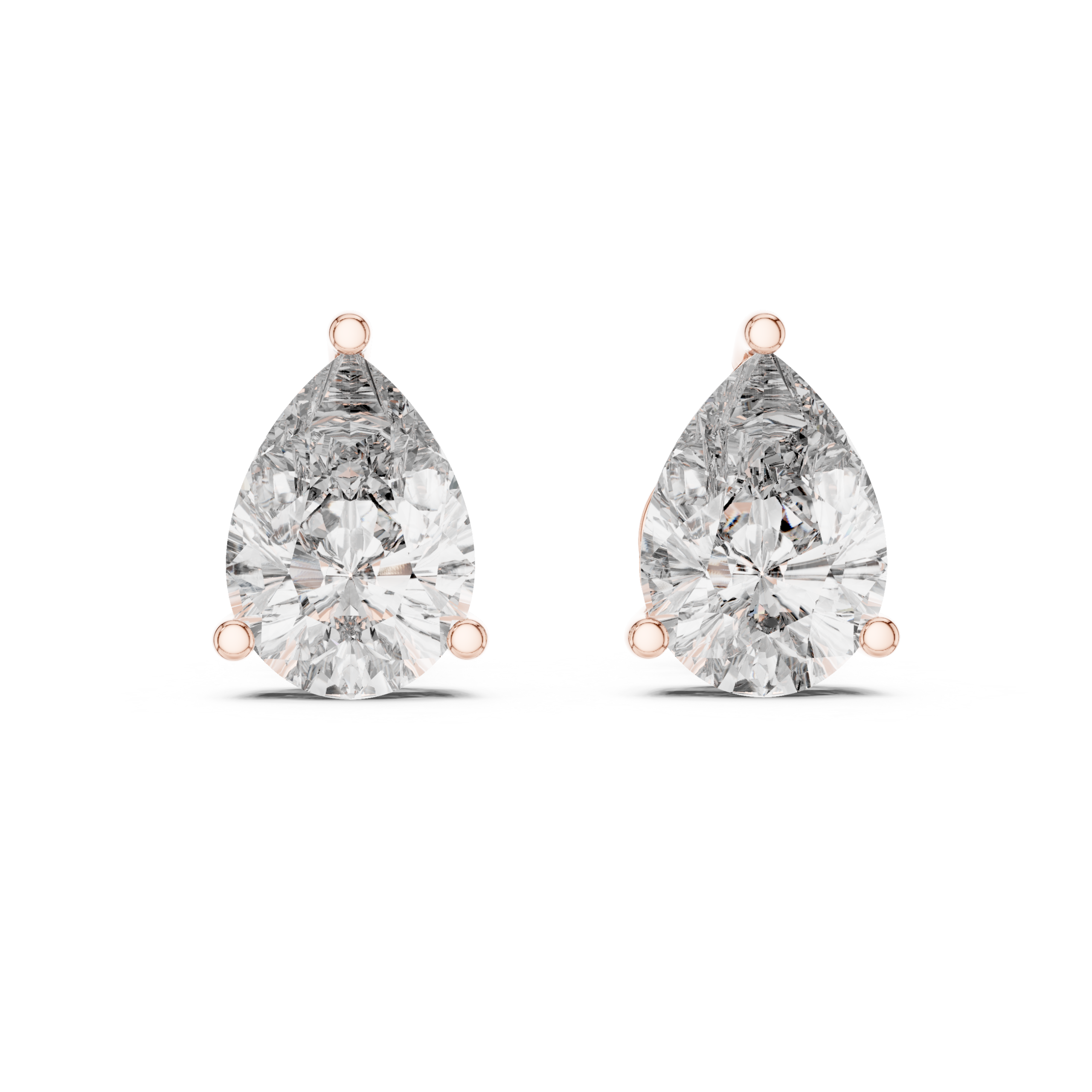 Pear Royale Stud Earrings Design