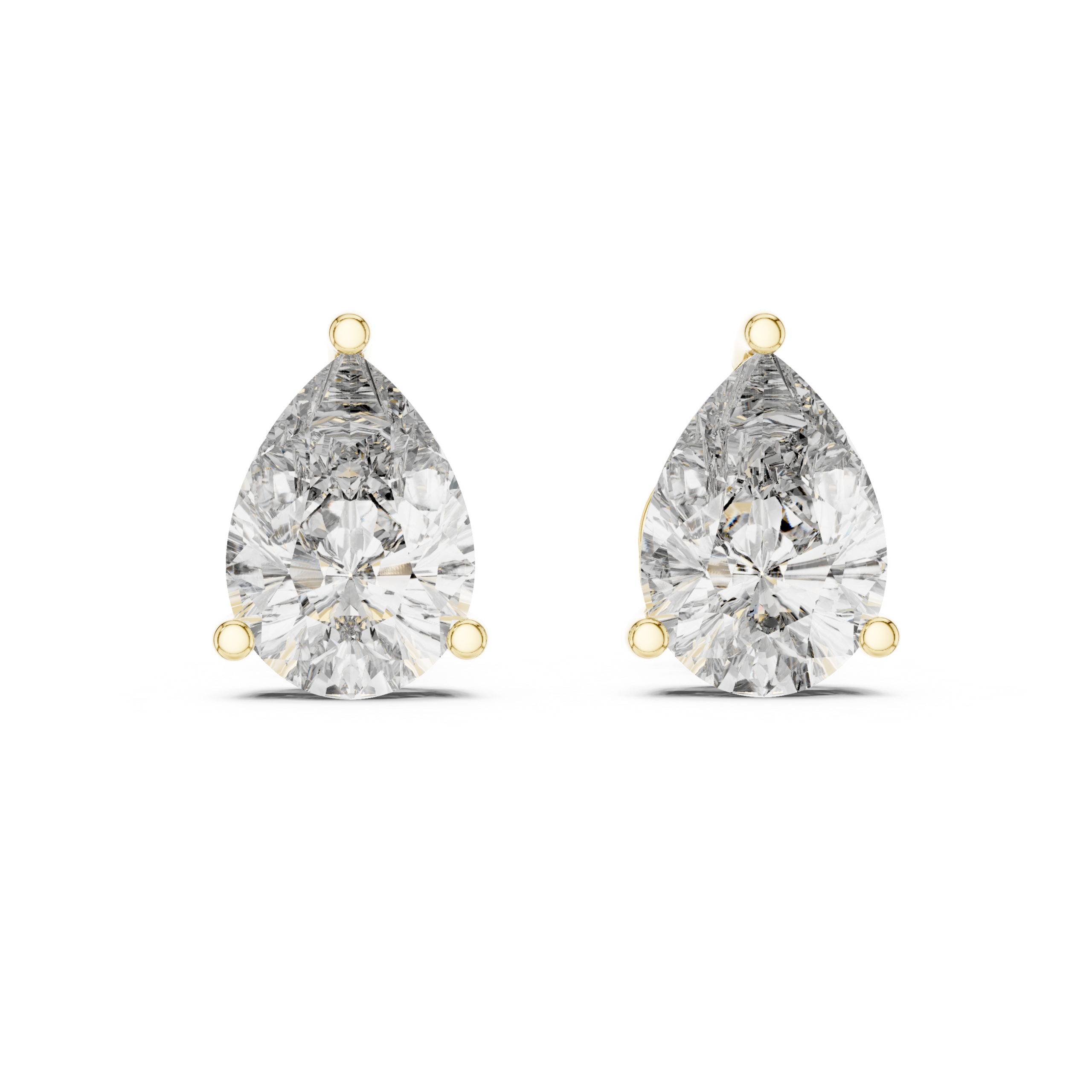 Pear Royale Stud Earrings Design - Image 8