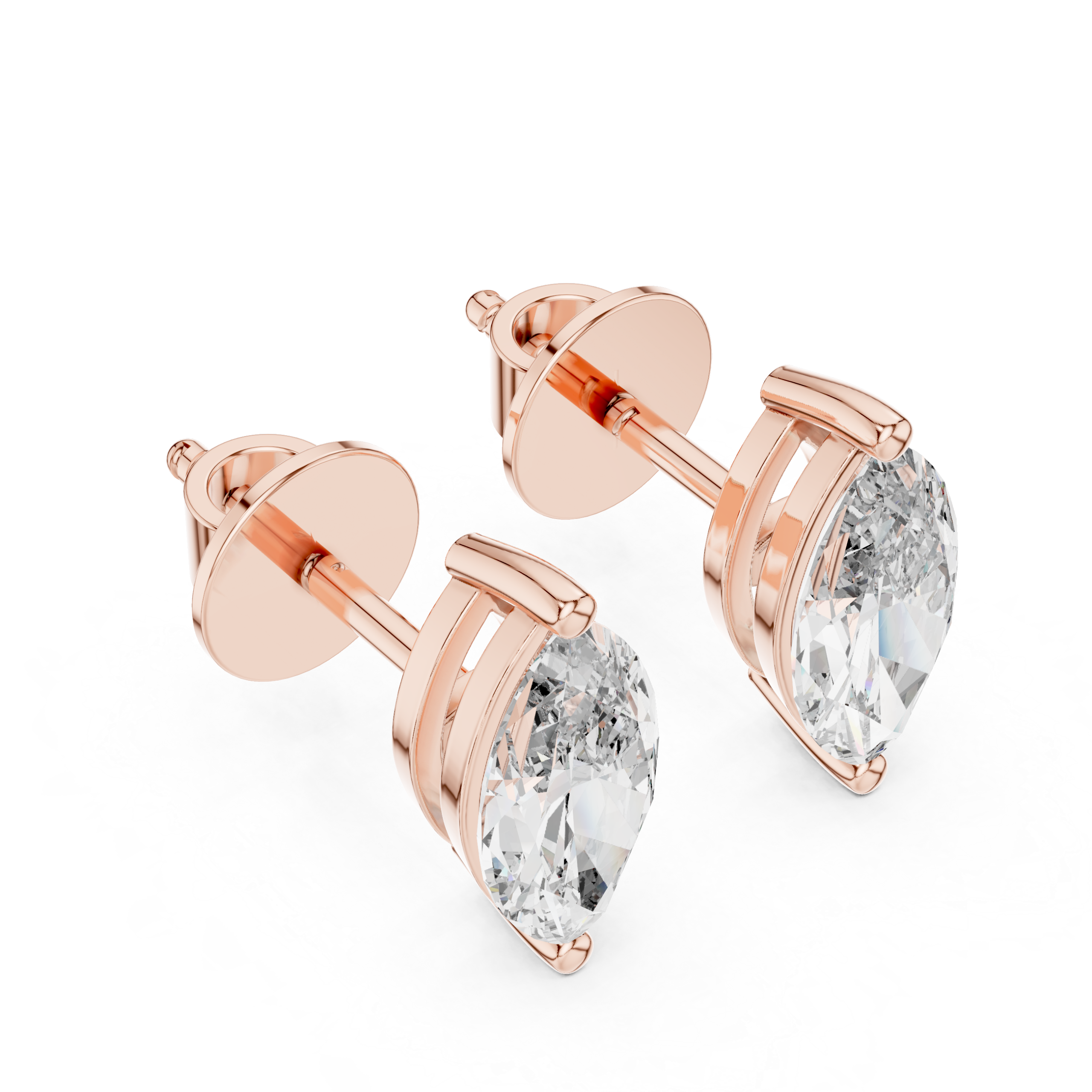 Marquise Elegance Stud Earrings Design