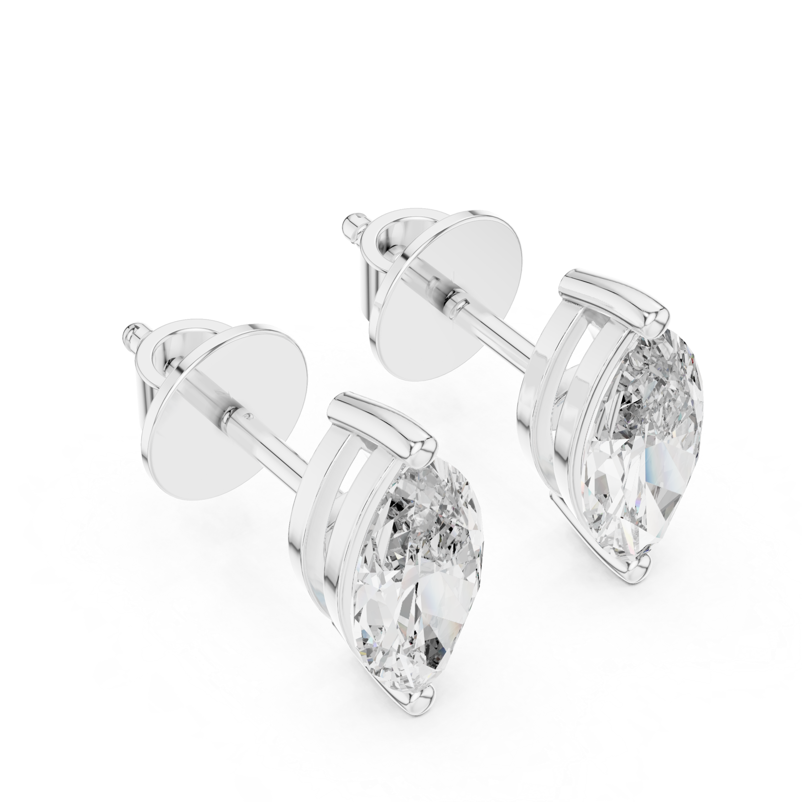 Marquise Elegance Stud Earrings Design - Image 6