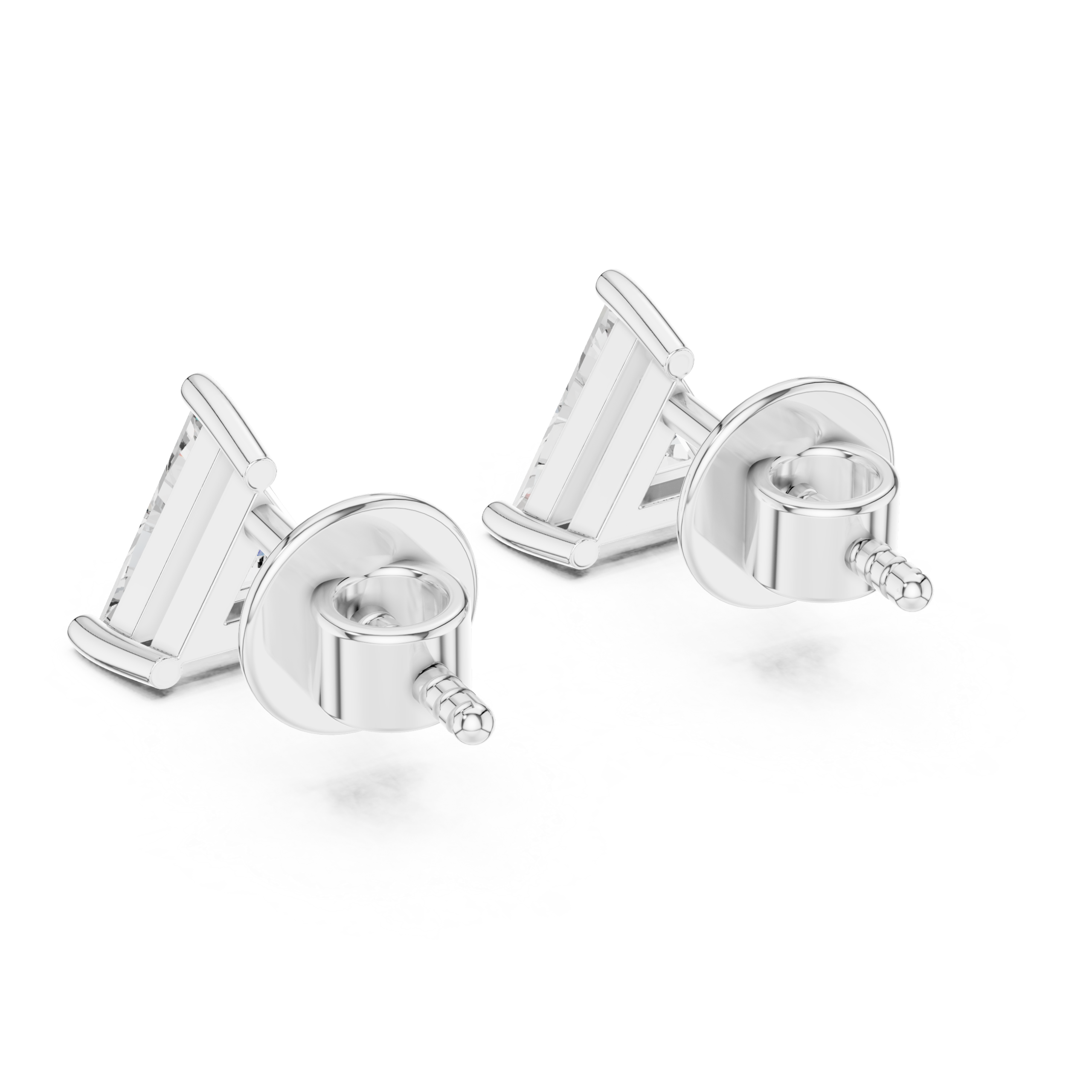 Trinity Spark Stud Earrings Design - Image 5