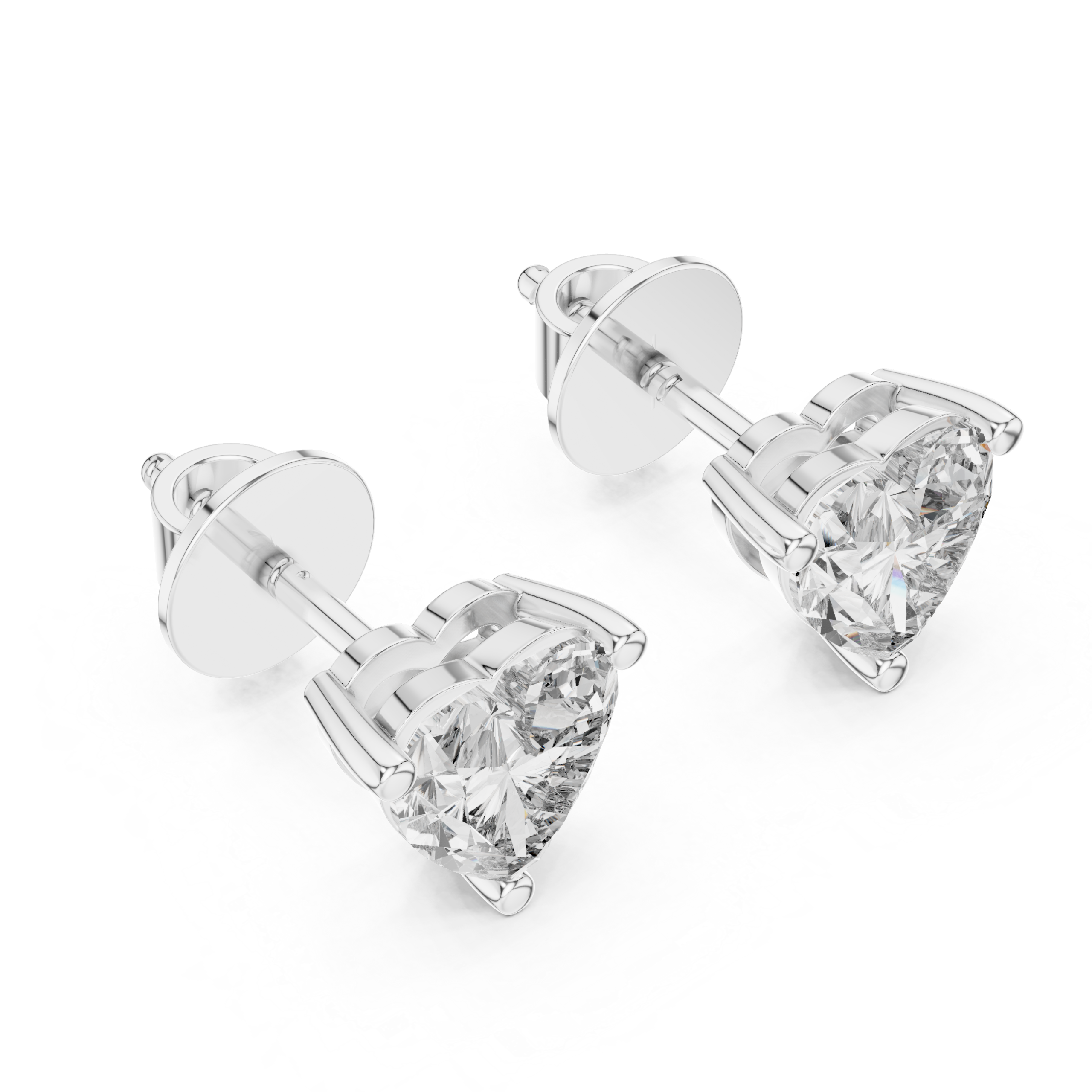 HeartGlow Stud Earrings Design - Image 5