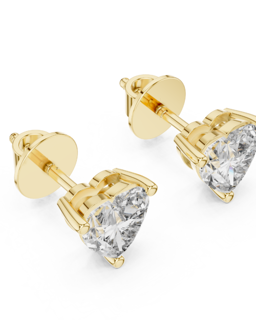 HeartGlow Stud Earrings Design