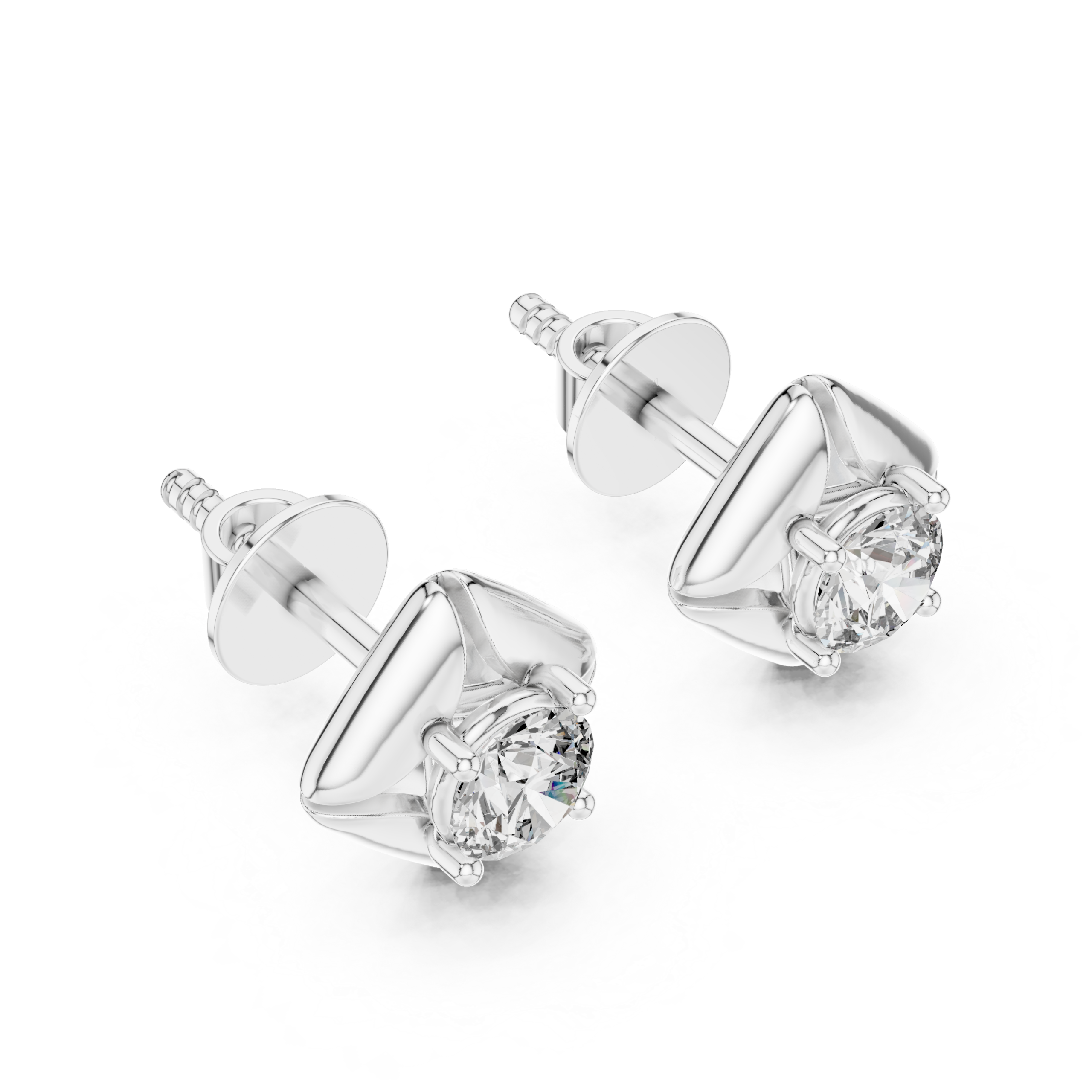 Aurora Petal Stud Earrings Design - Image 8