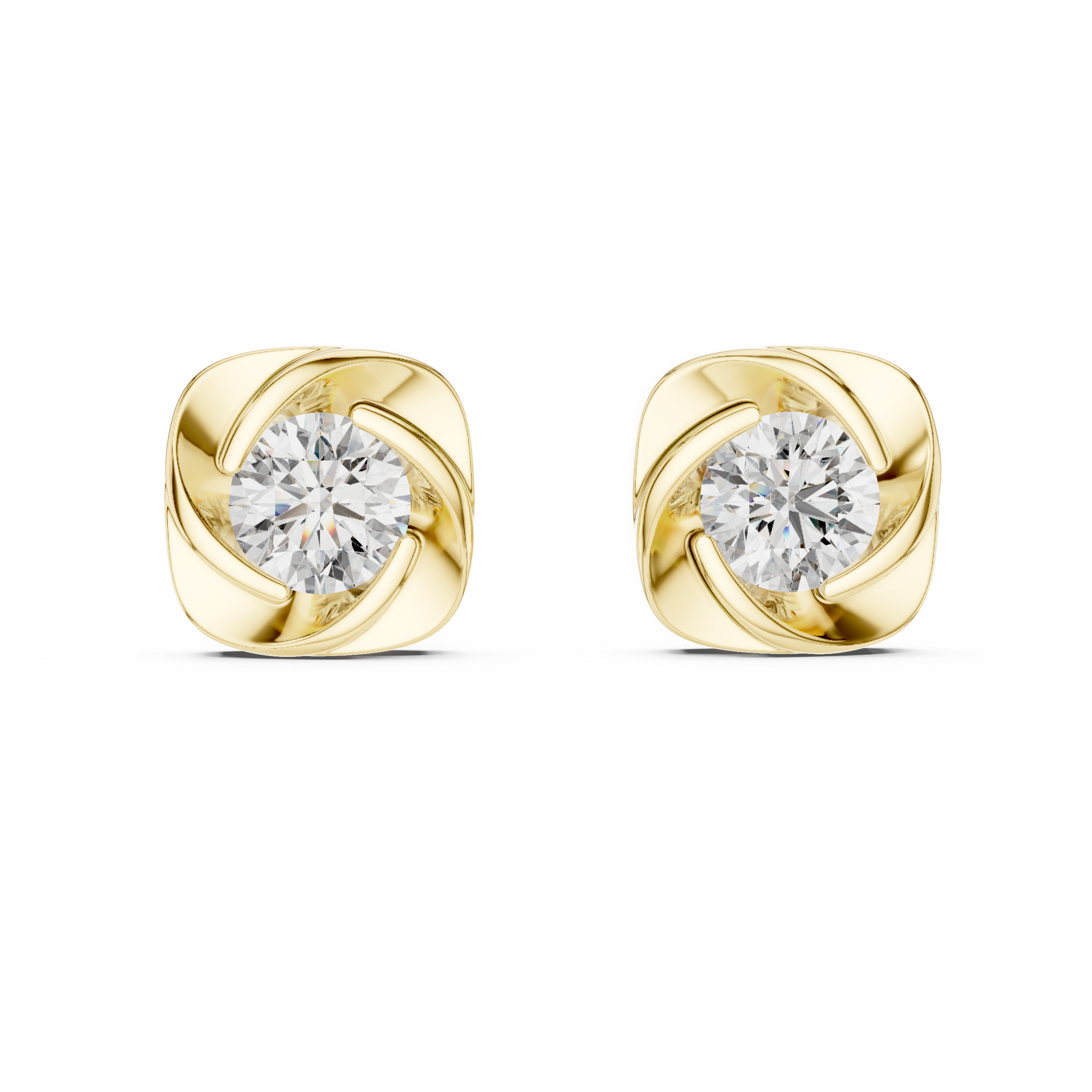 Infinity Bloom Stud Earrings Design - Image 8