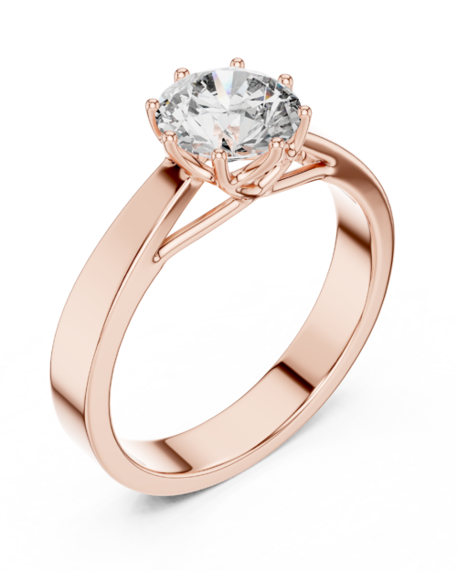 Classic Solitaire Diamond Ring Design