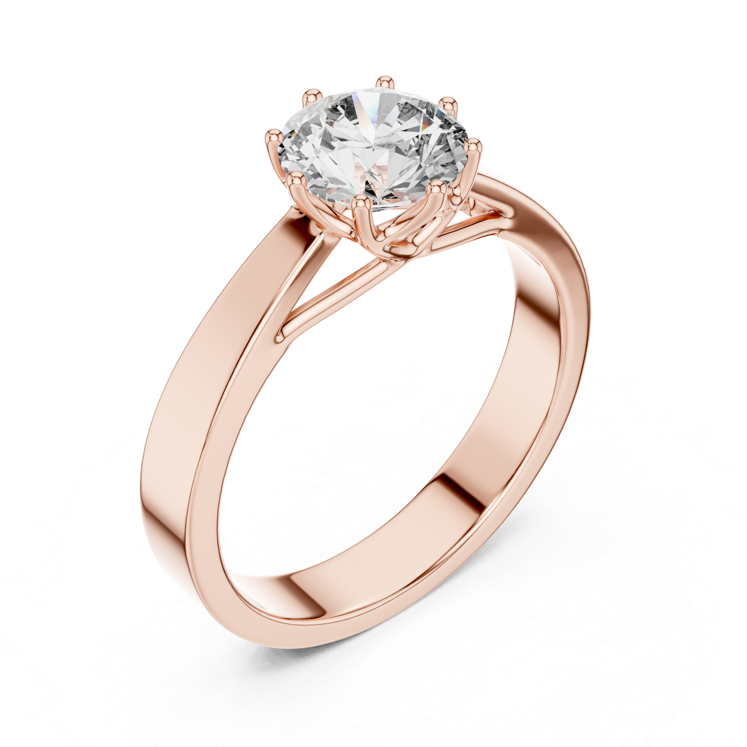Classic Solitaire Diamond Ring Design