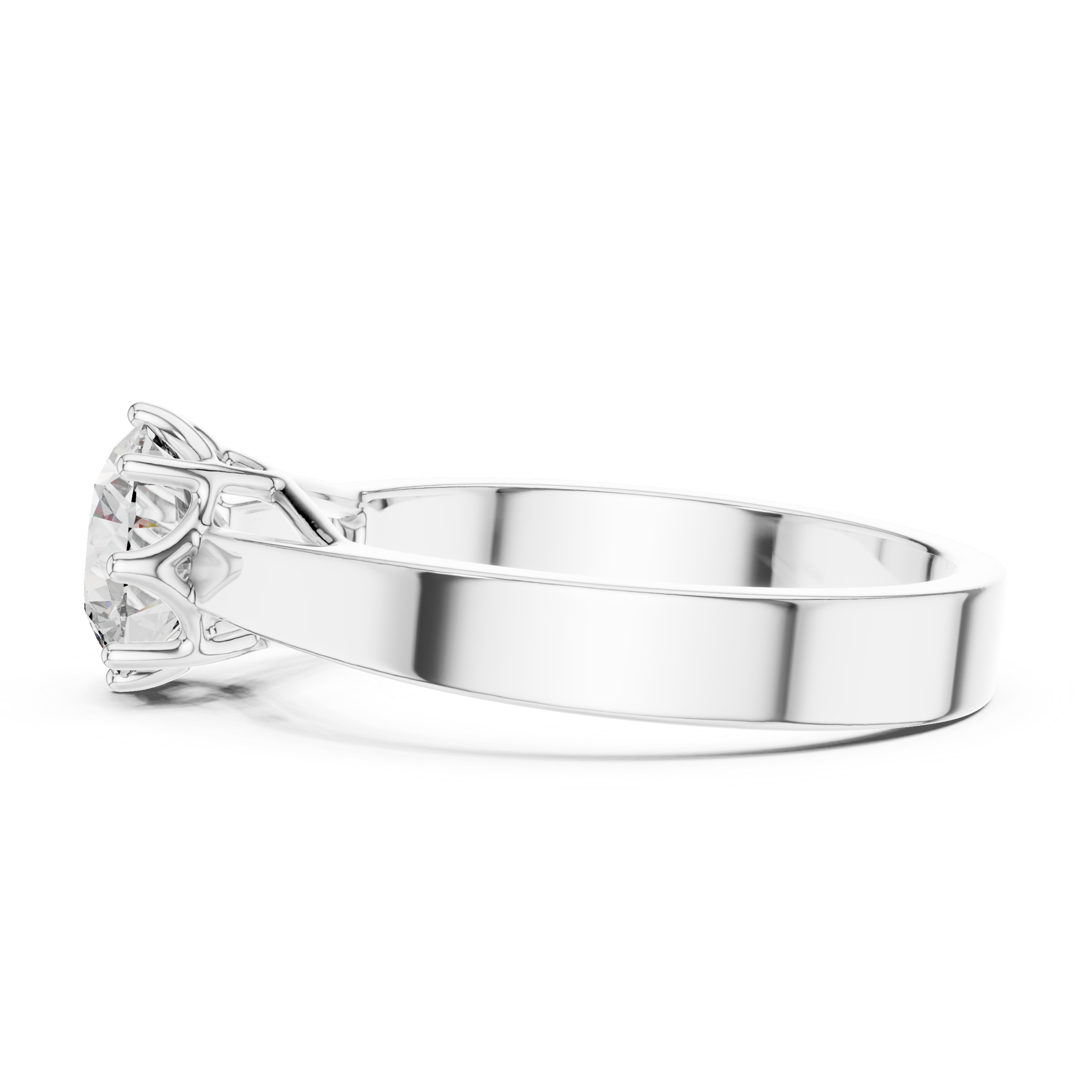 Classic Solitaire Diamond Ring Design - Image 7