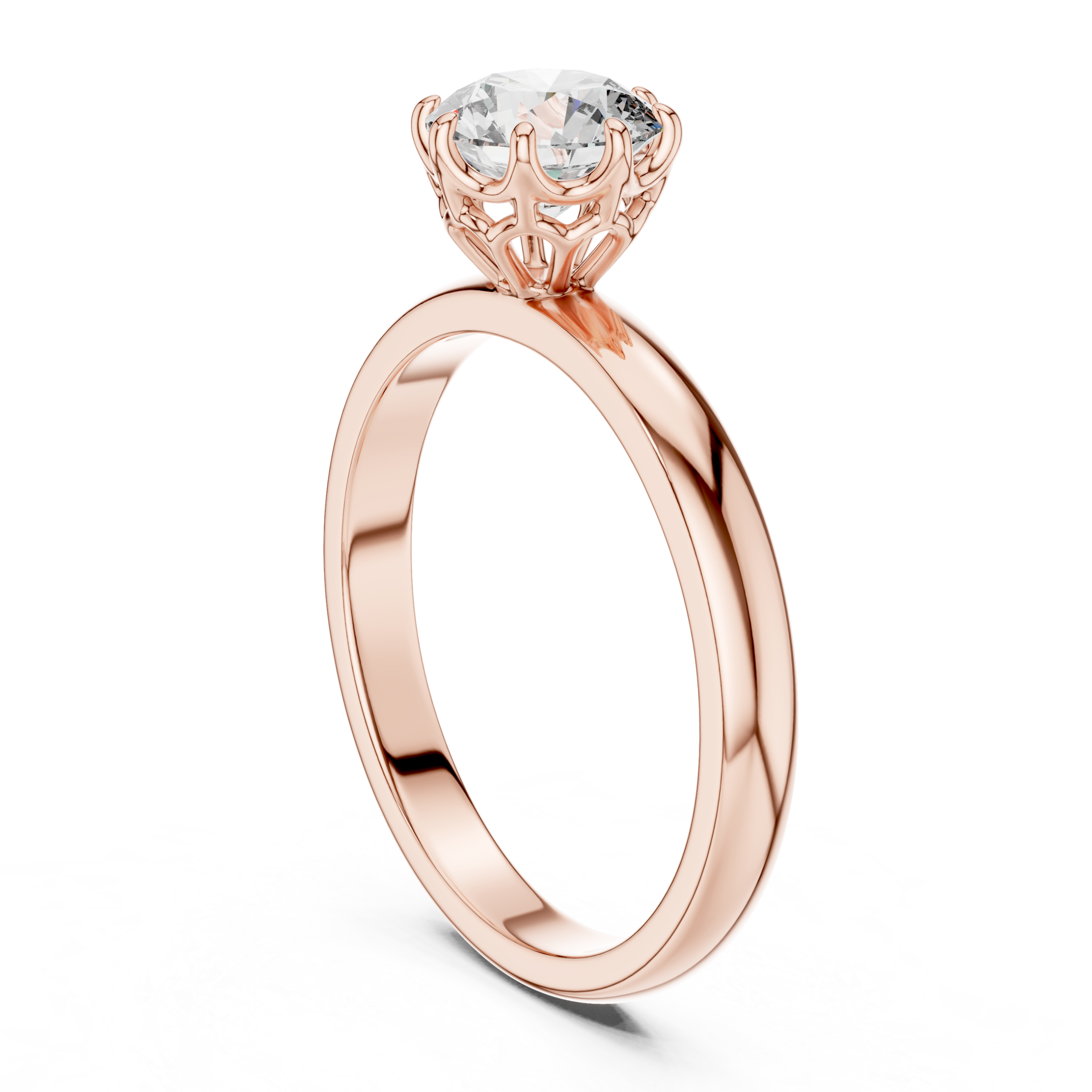 Classic Solitaire Ring Design - Image 5