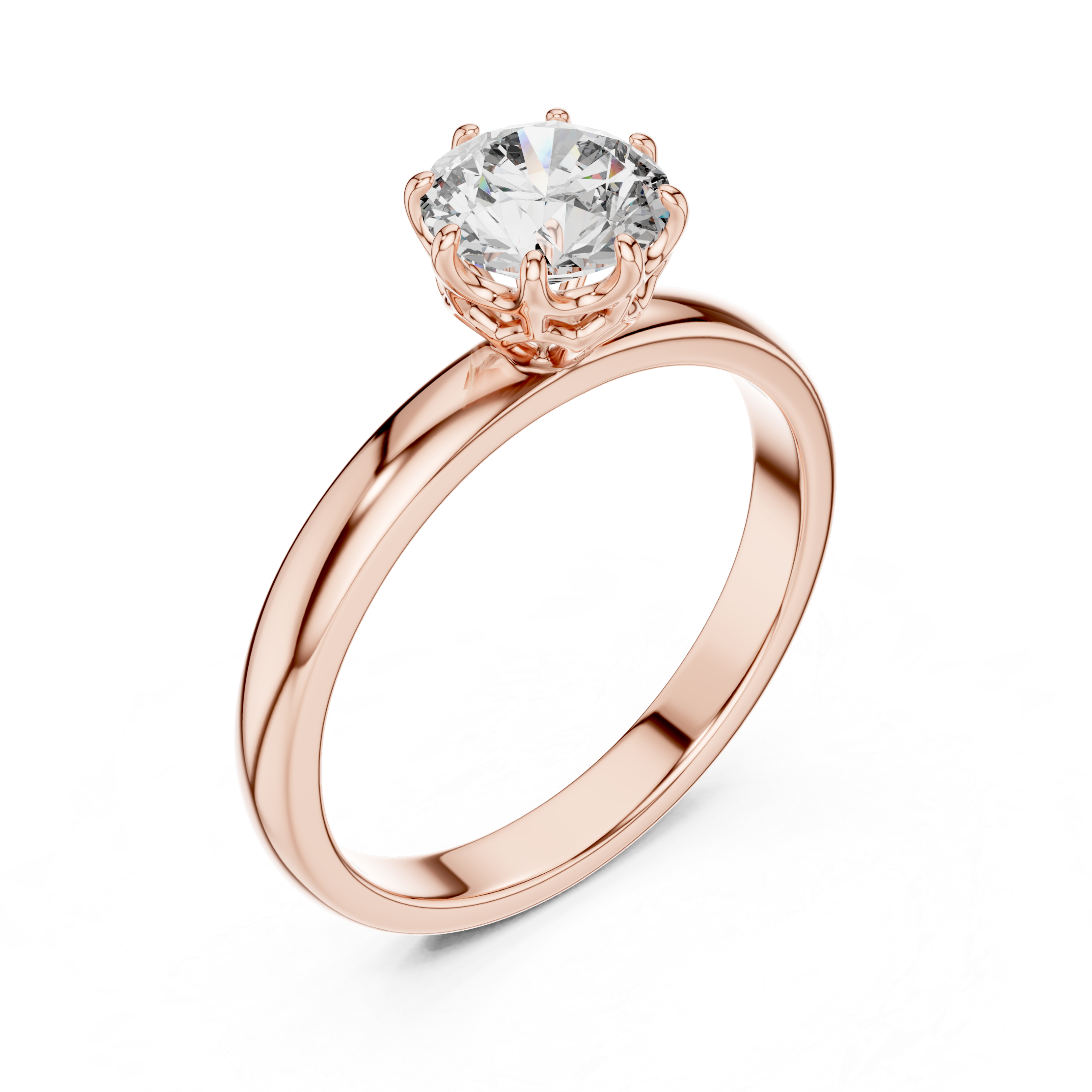 Classic Solitaire Ring Design - Image 6