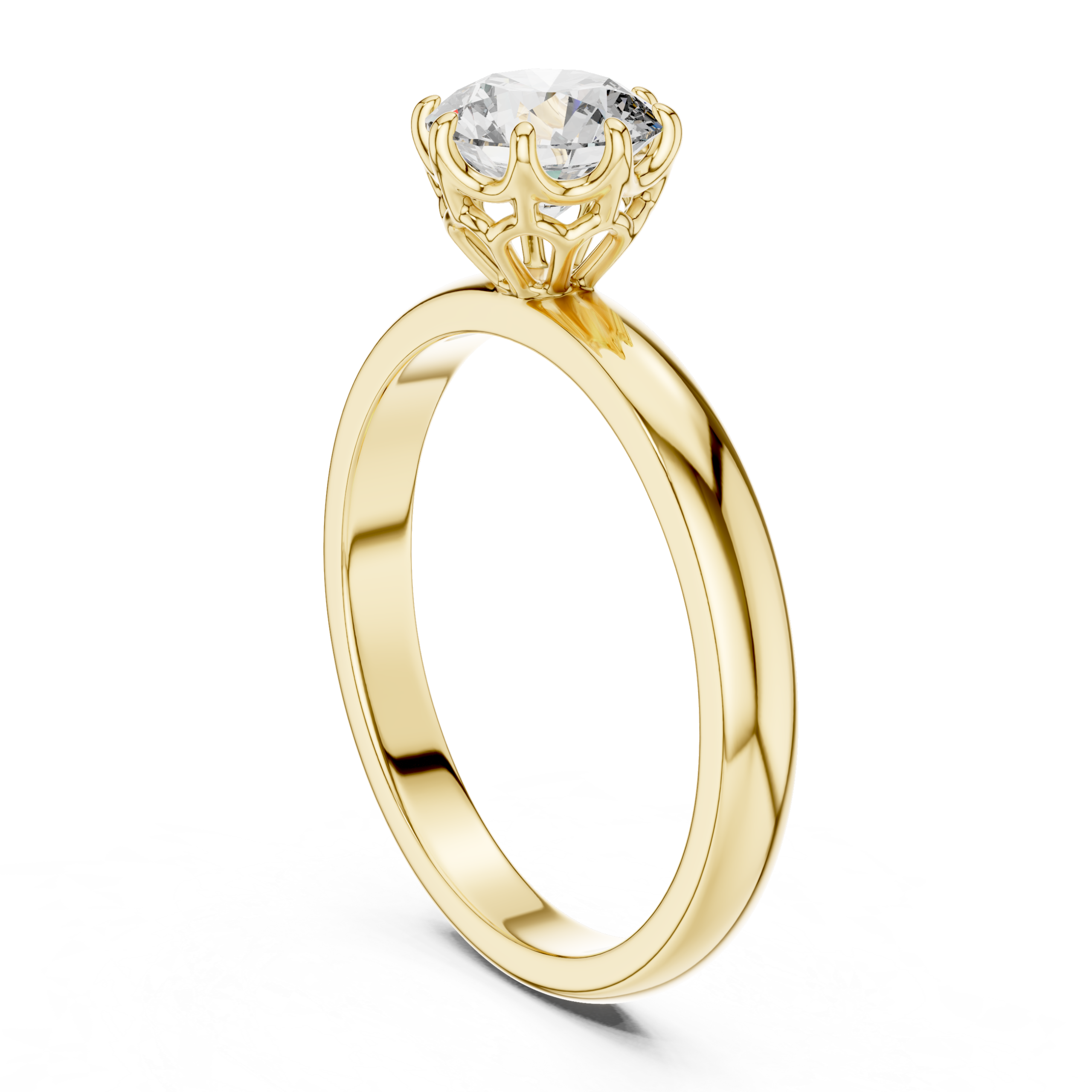 Classic Solitaire Ring Design - Image 2