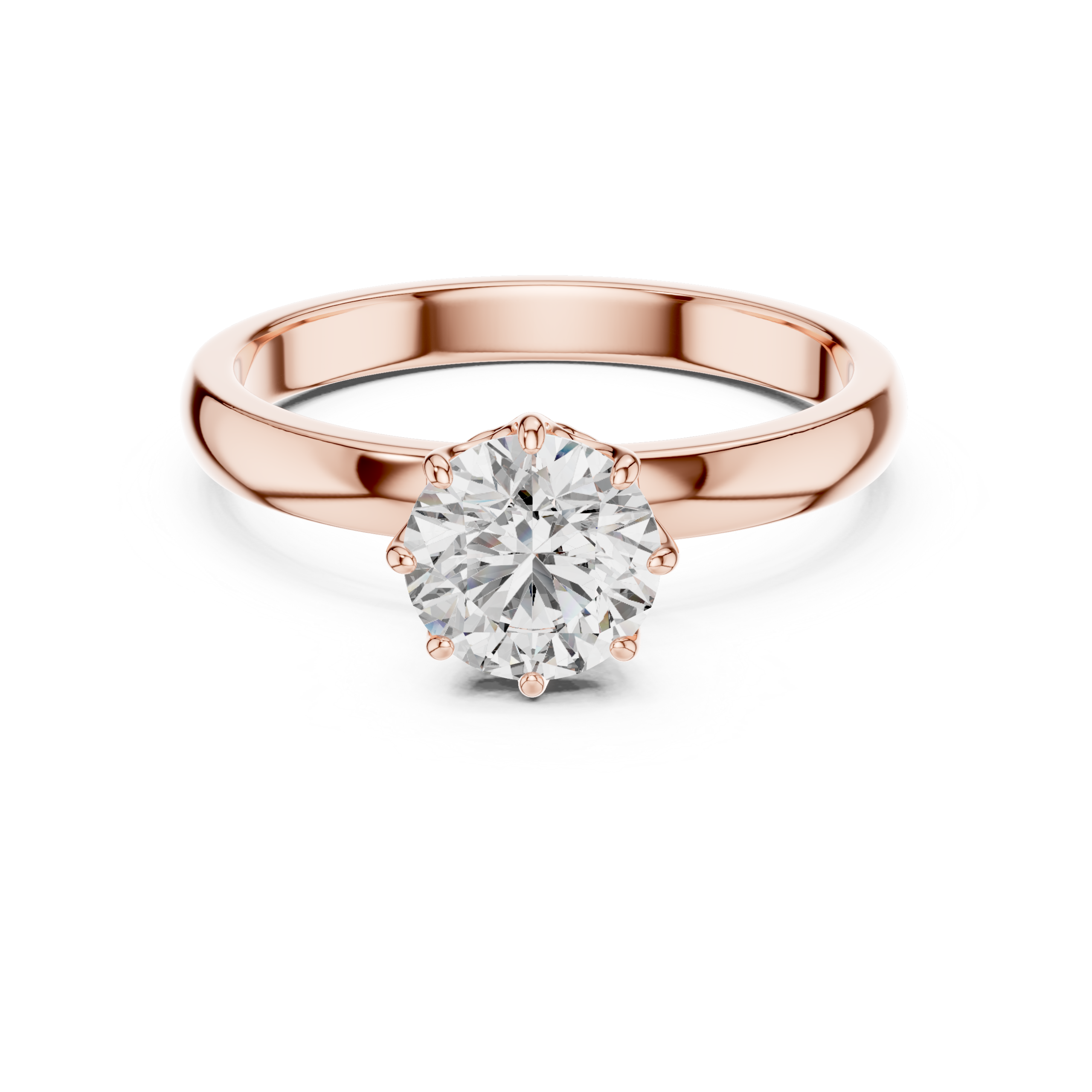Classic Solitaire Ring Design - Image 8