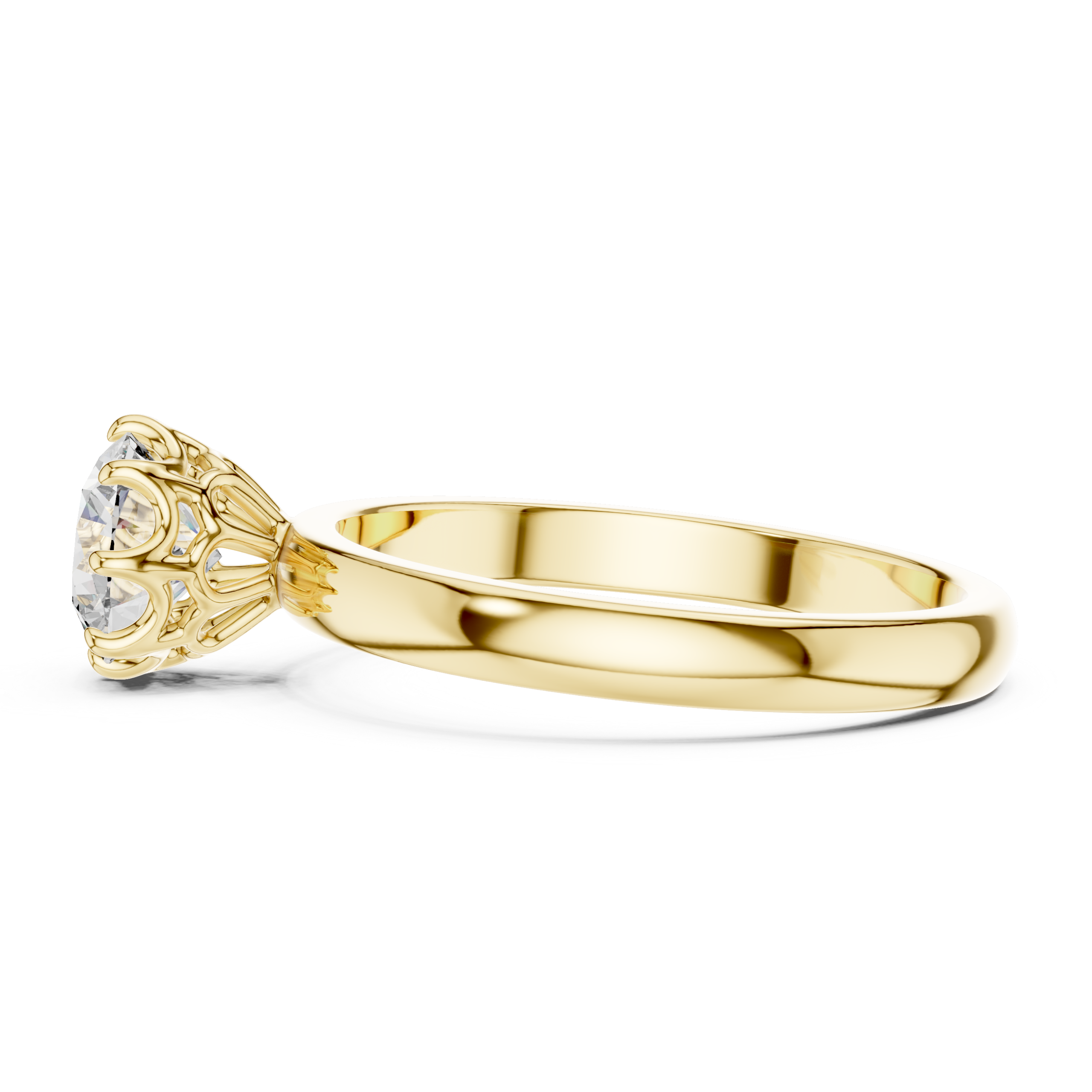 Classic Solitaire Ring Design - Image 3