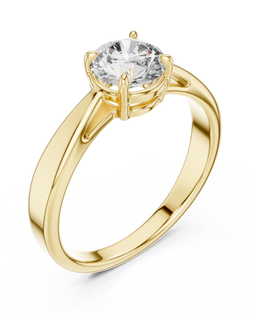 Elegant Solitaire Ring Design