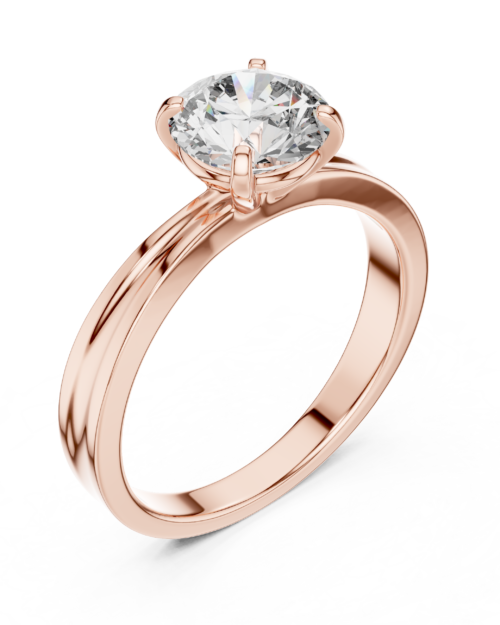 Graceful Solitaire Ring Design