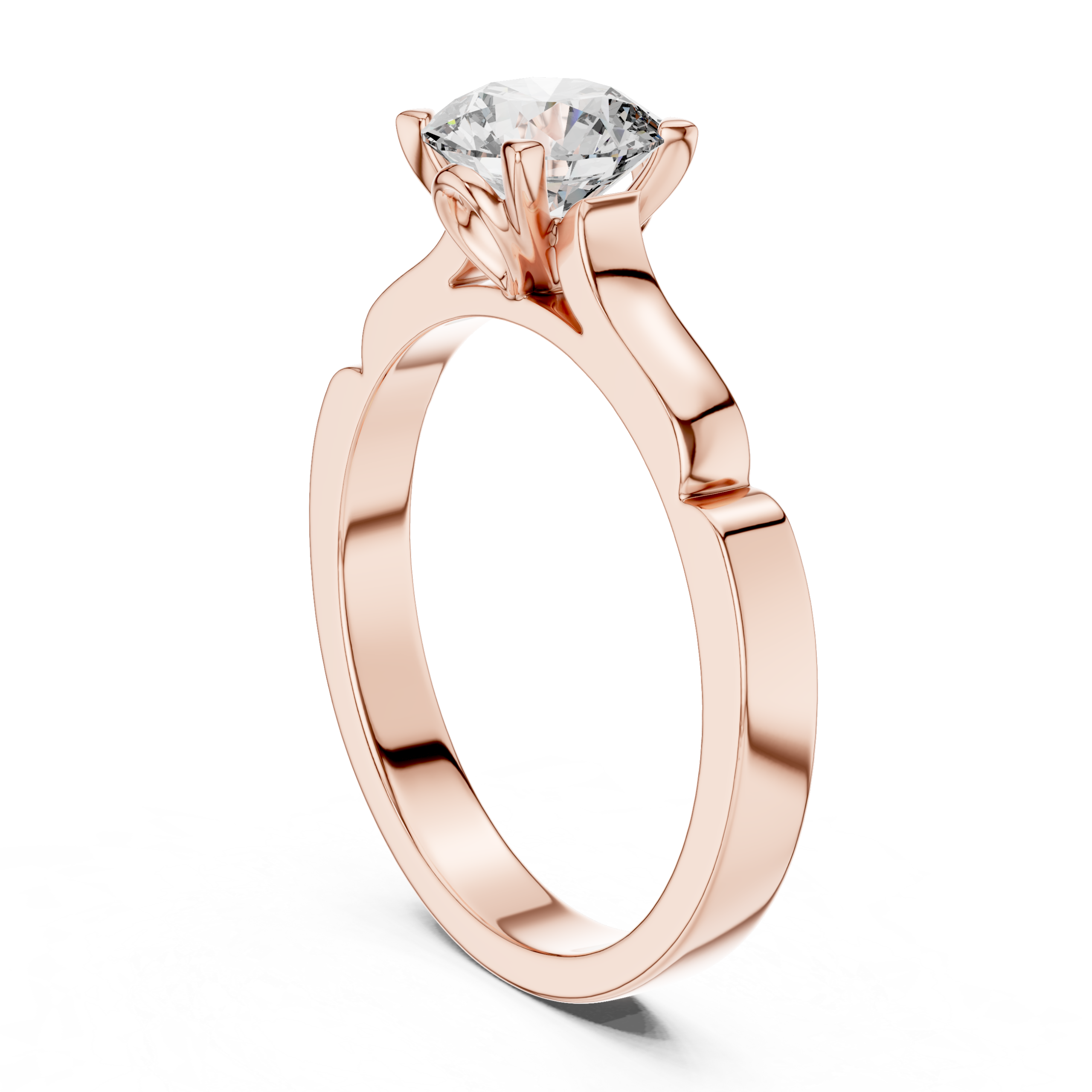 Classic Solitaire Ring Design - Image 9