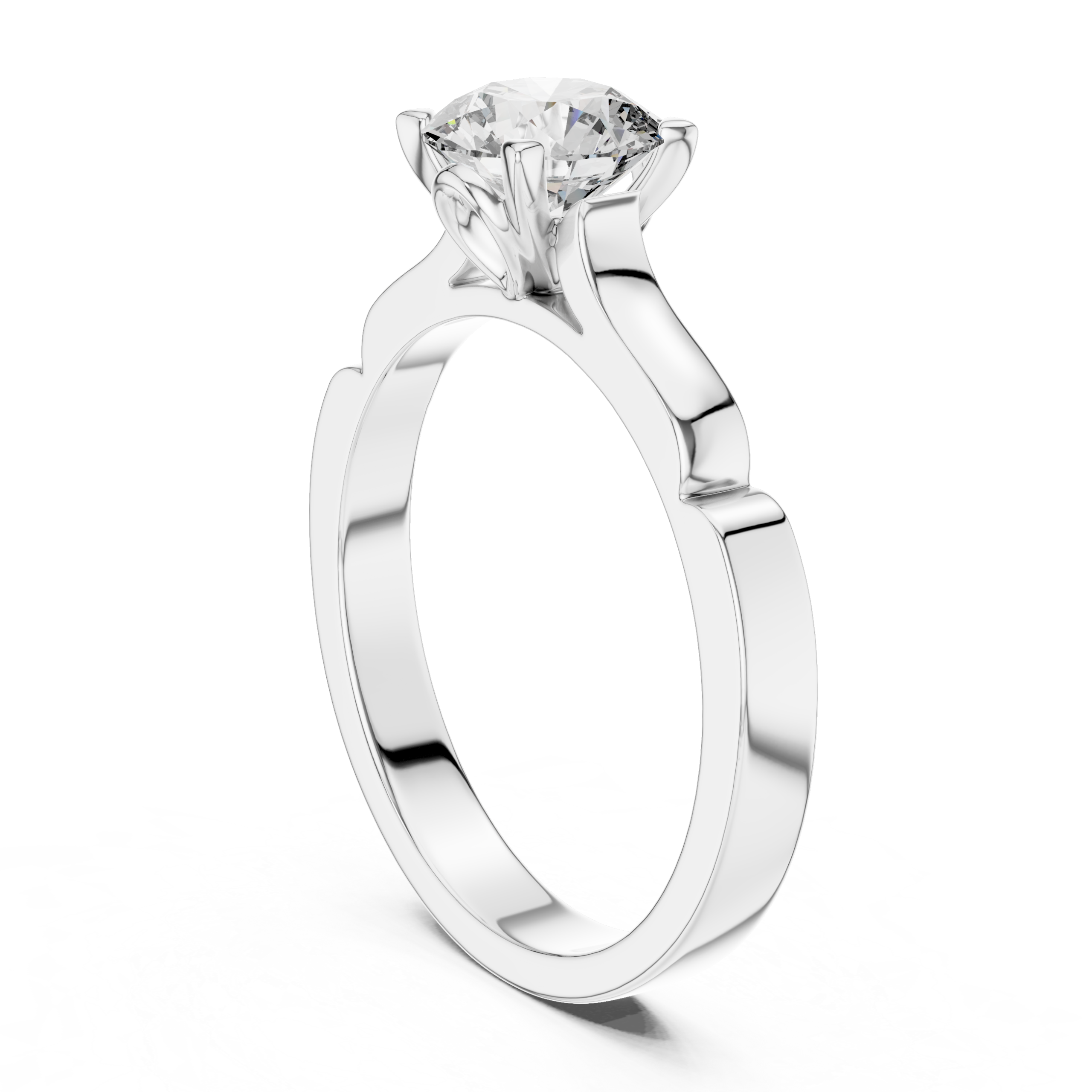 Classic Solitaire Ring Design - Image 5