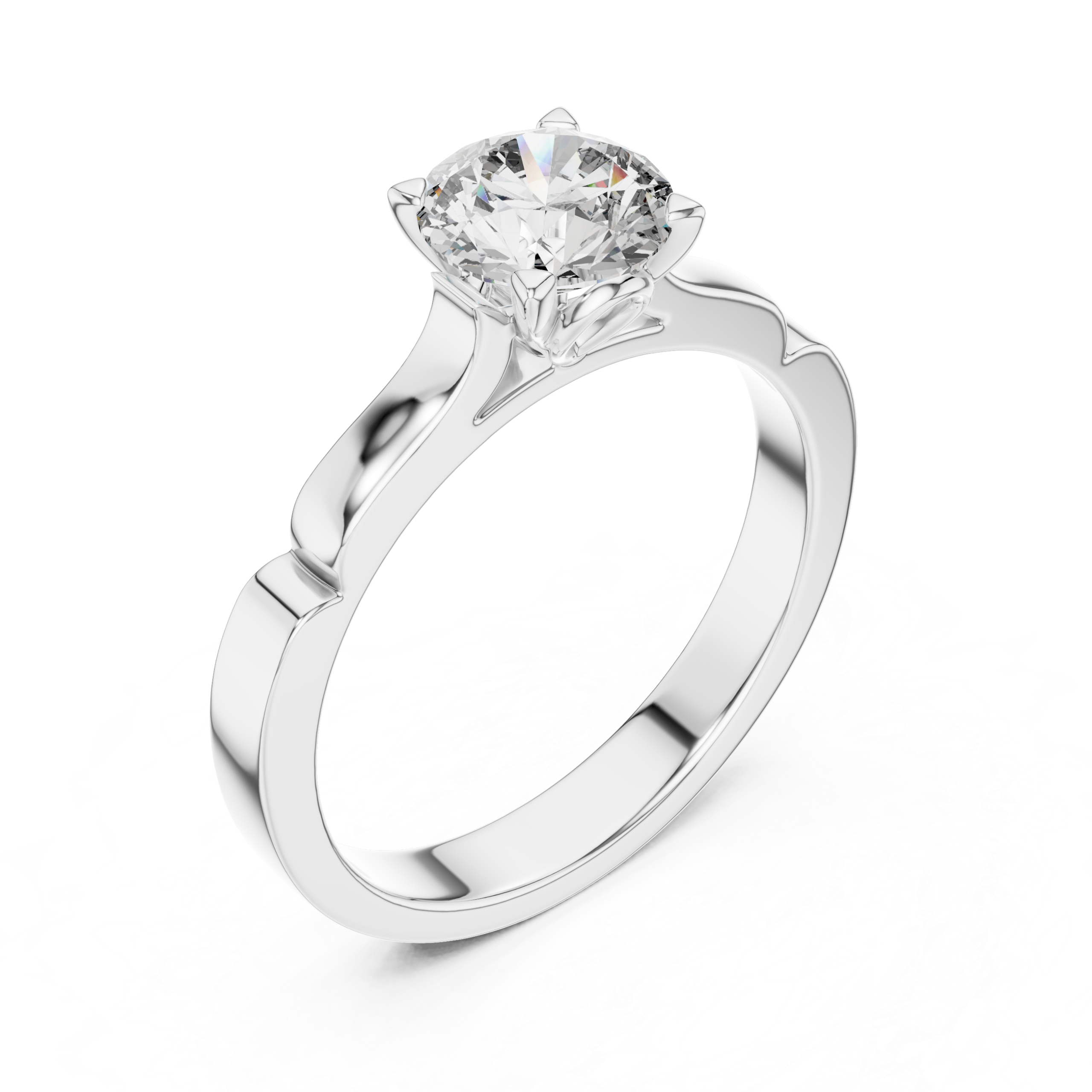 Classic Solitaire Ring Design - Image 6