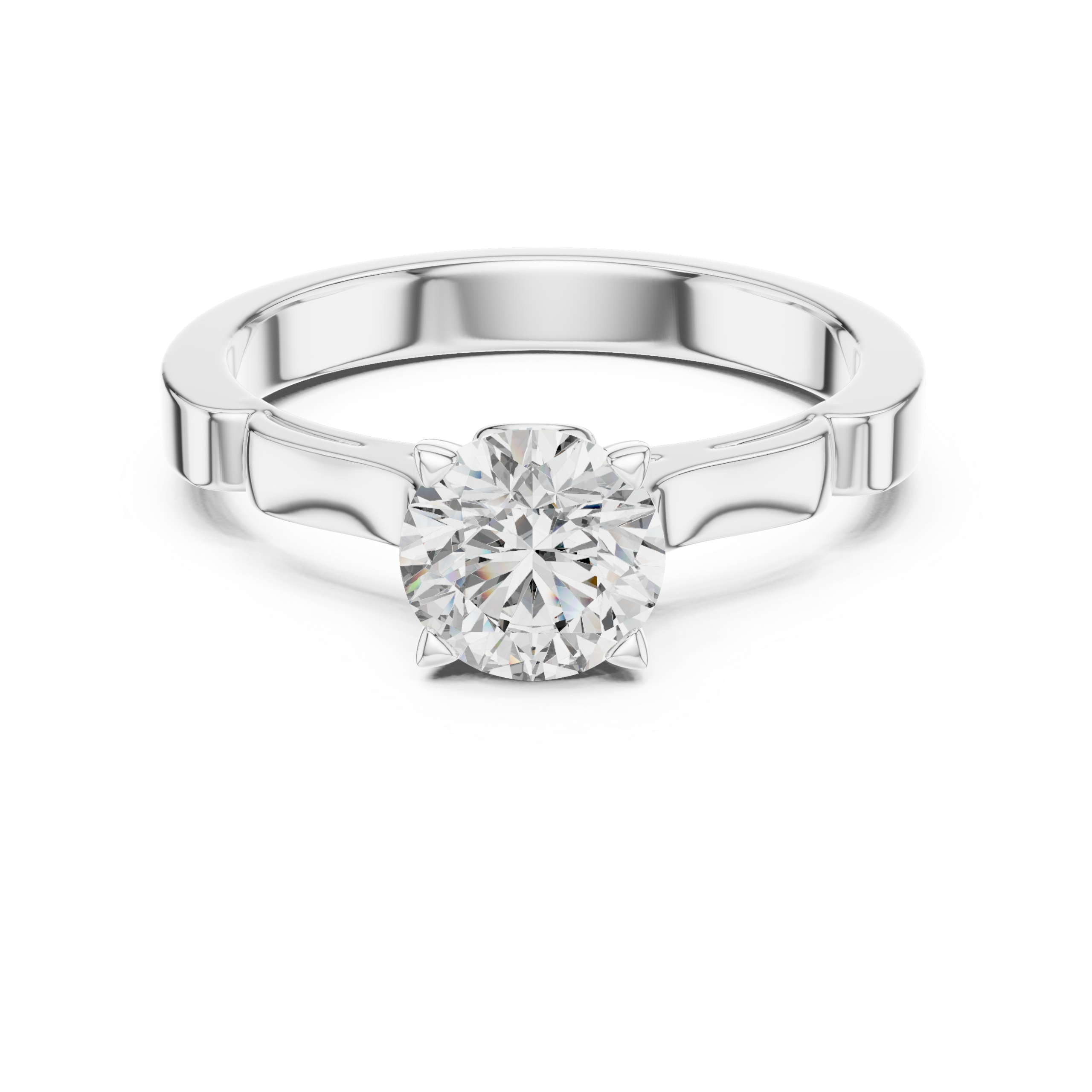 Classic Solitaire Ring Design - Image 8