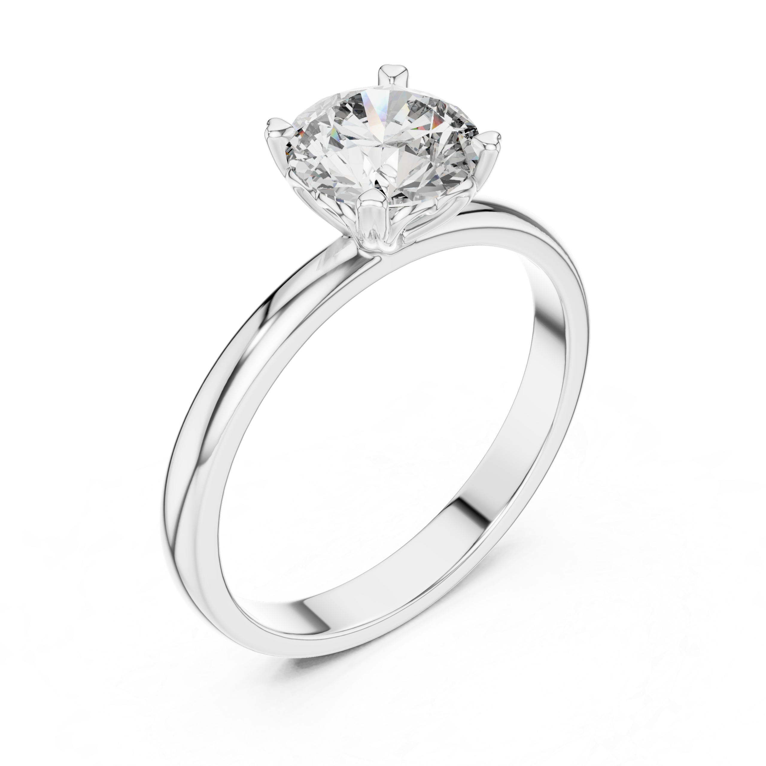 Classic Solitaire Ring Design - Image 6