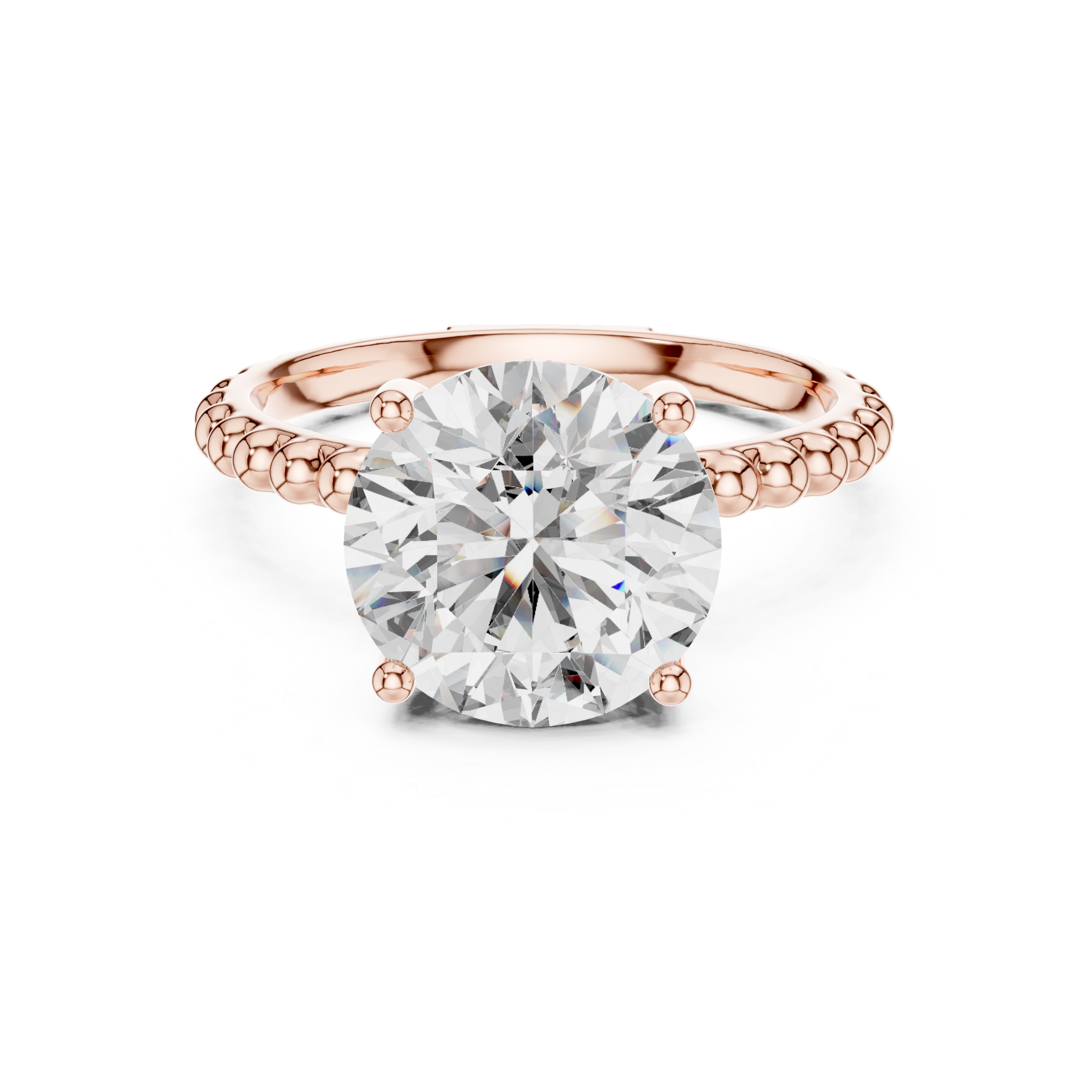 Beaded Solitaire Ring Design - Image 8