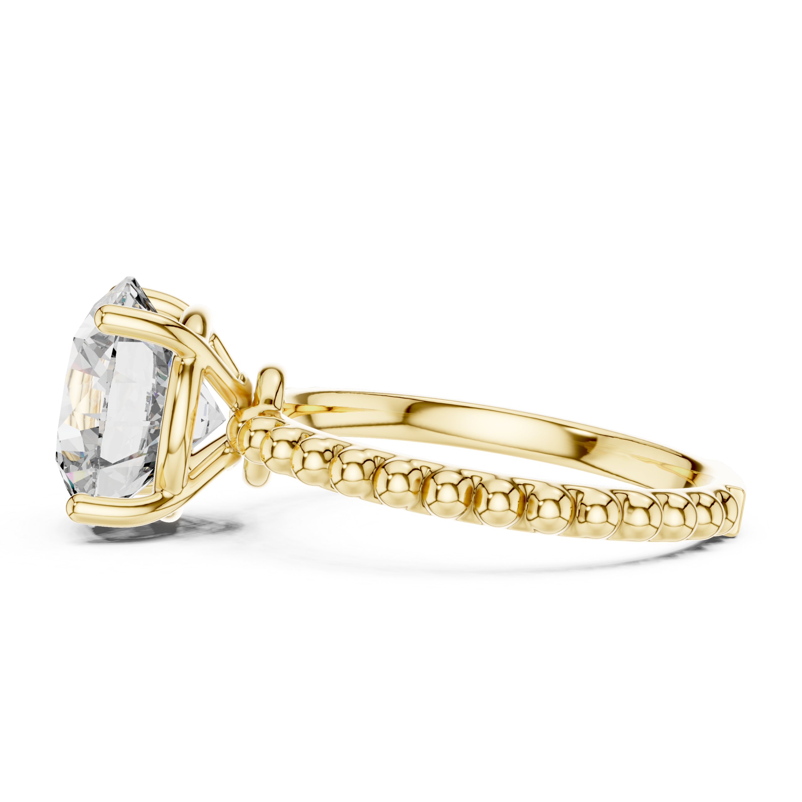 Beaded Solitaire Ring Design - Image 12