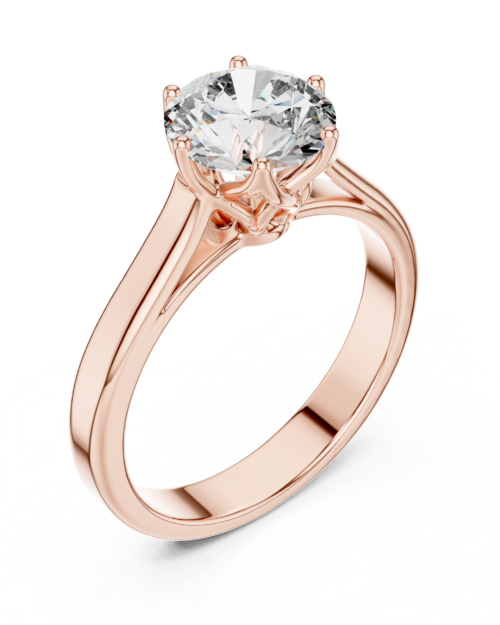 Cathedral Solitaire Ring Design