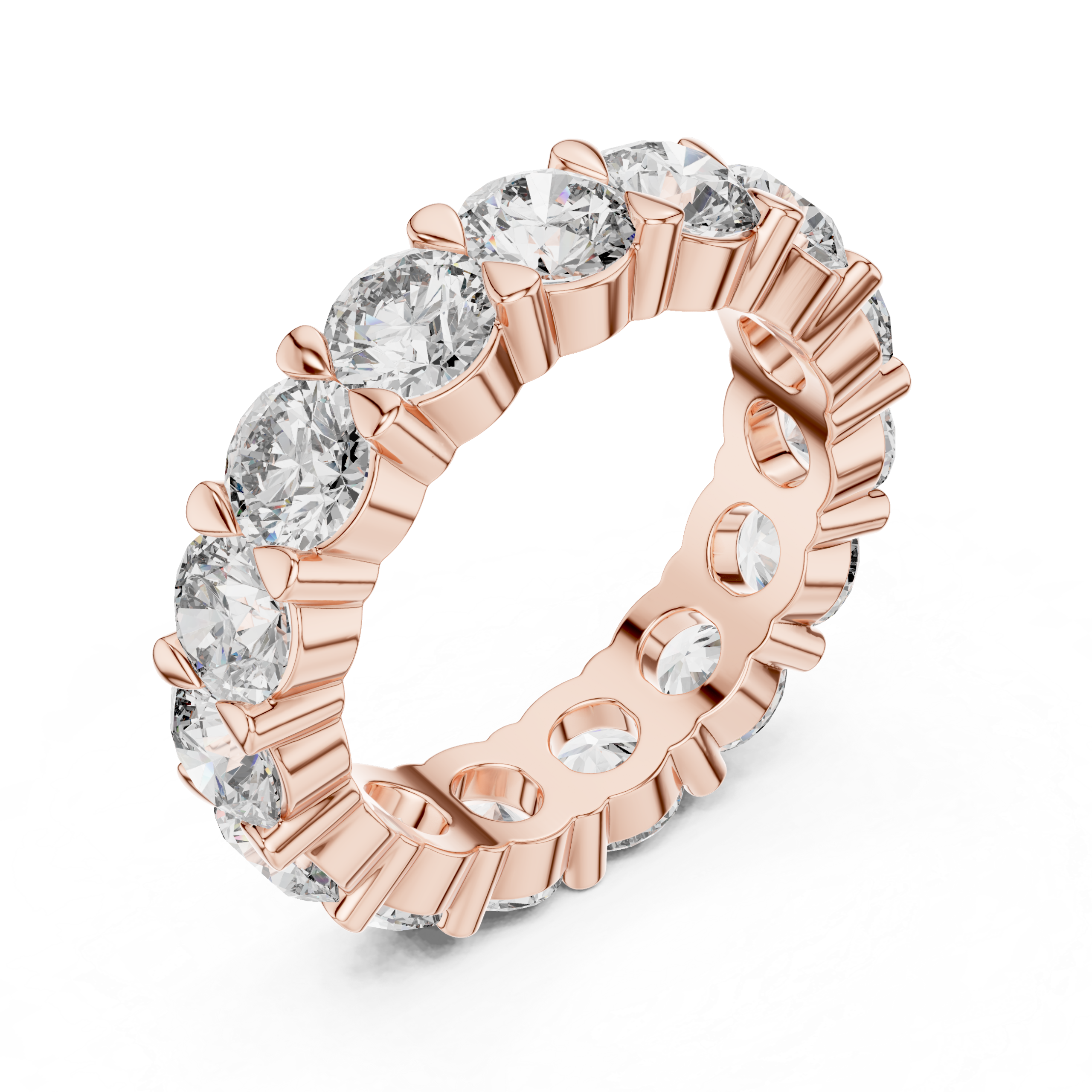 Classic Oval Eternity Ring Design