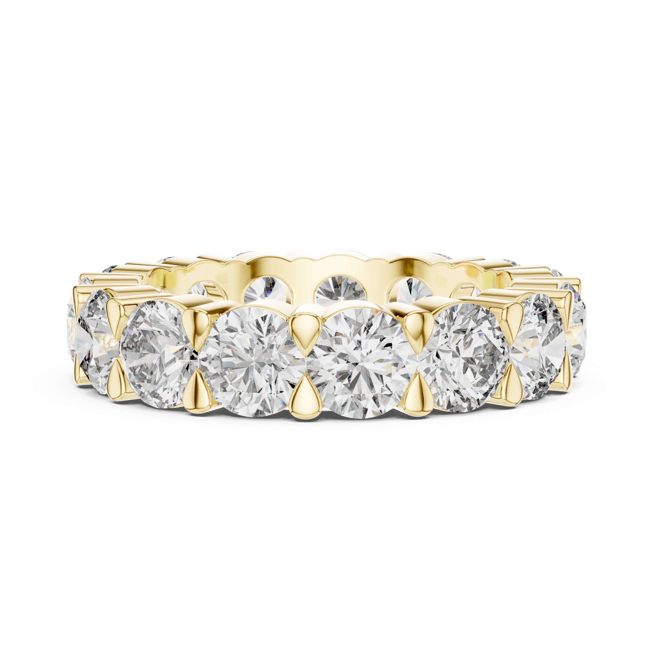 Classic Oval Eternity Ring Design - Image 11