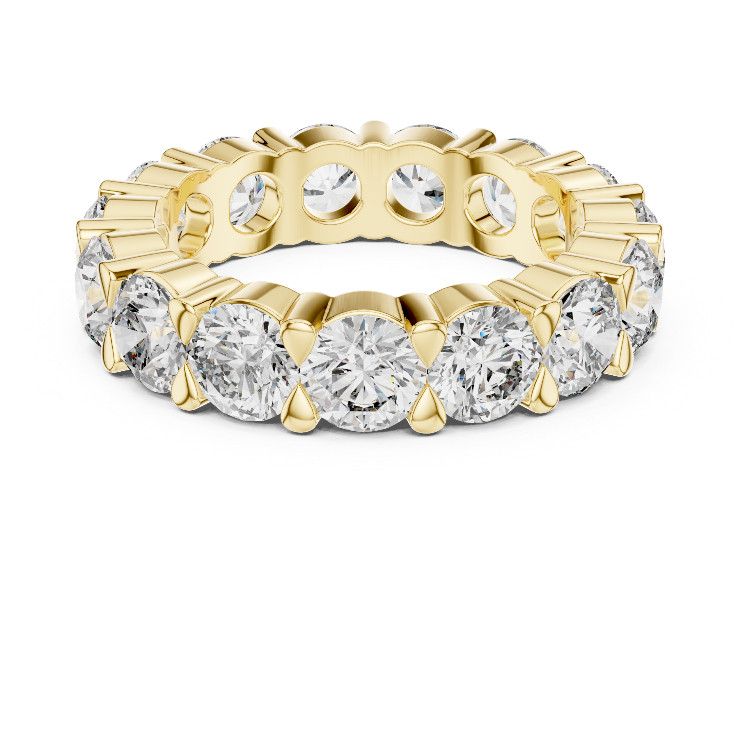Classic Oval Eternity Ring Design - Image 12