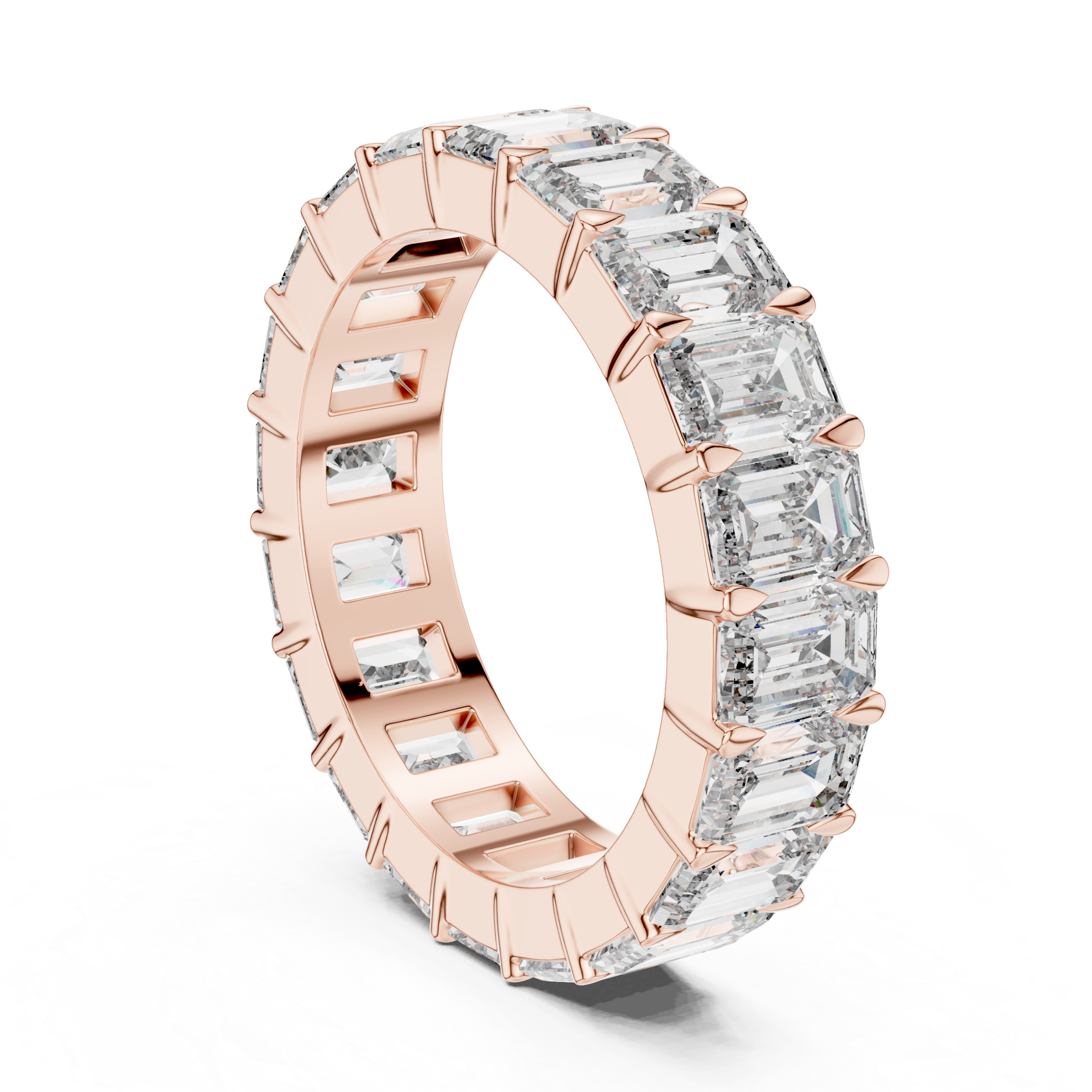 Emerald Eternity Ring Design - Image 5