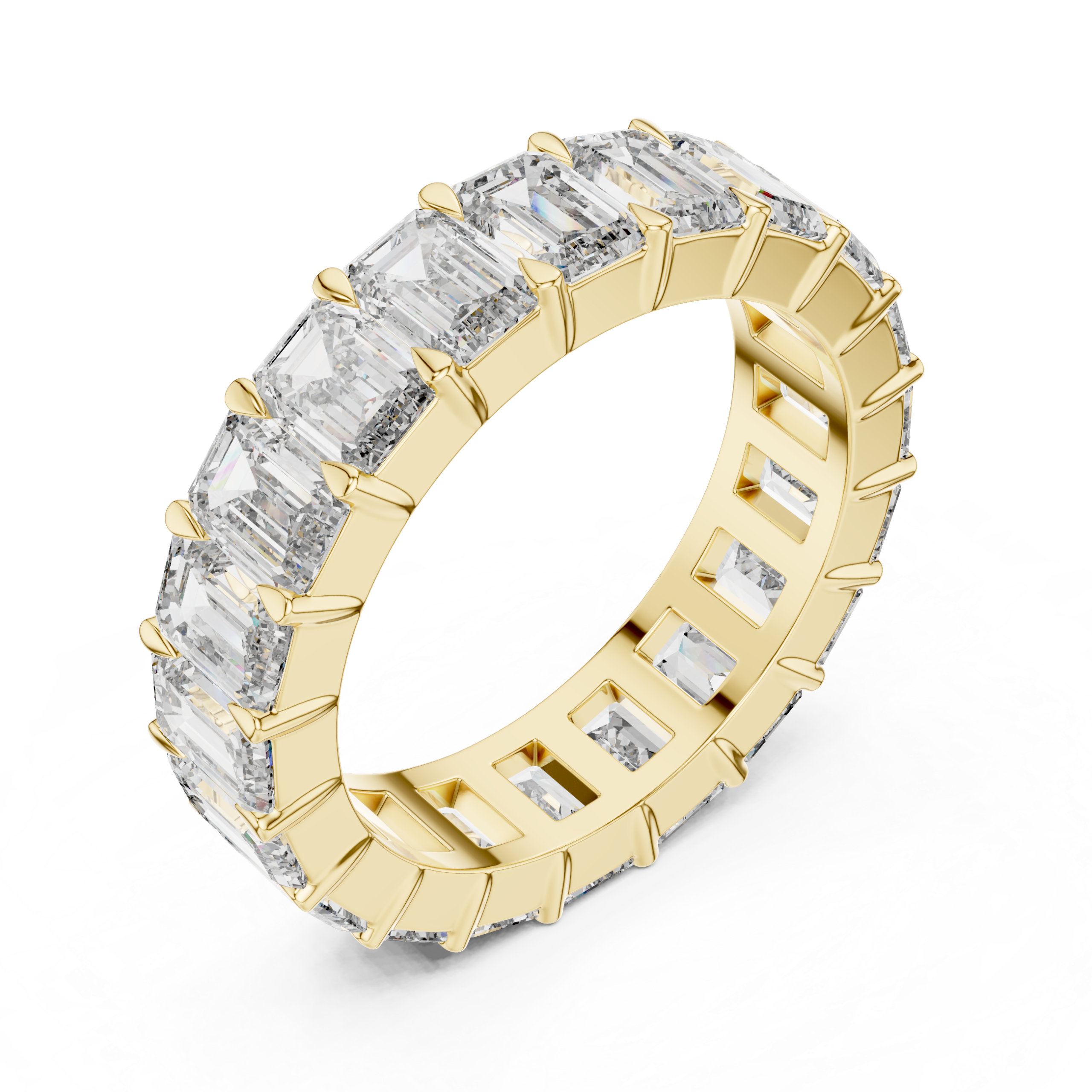 Emerald Eternity Ring Design - Image 2