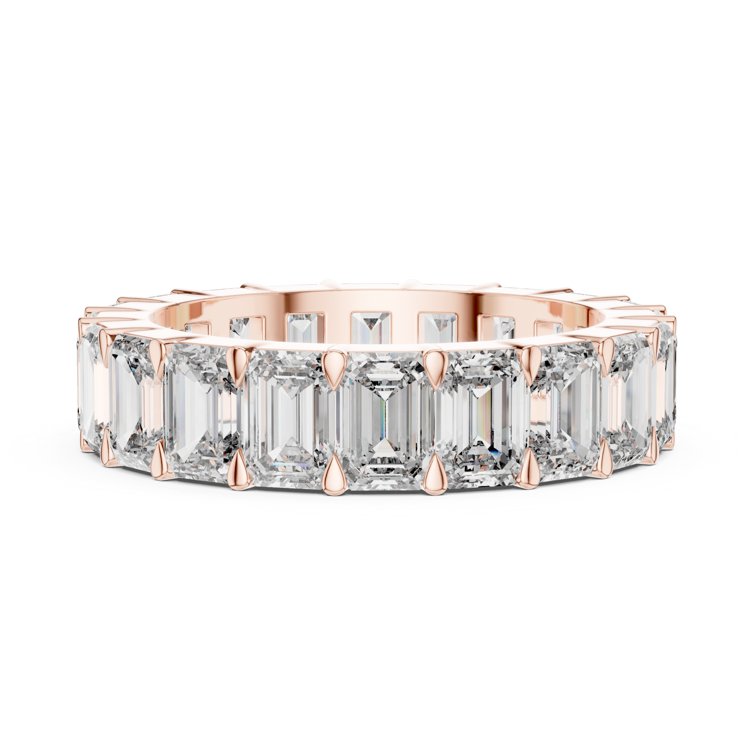 Emerald Eternity Ring Design - Image 7